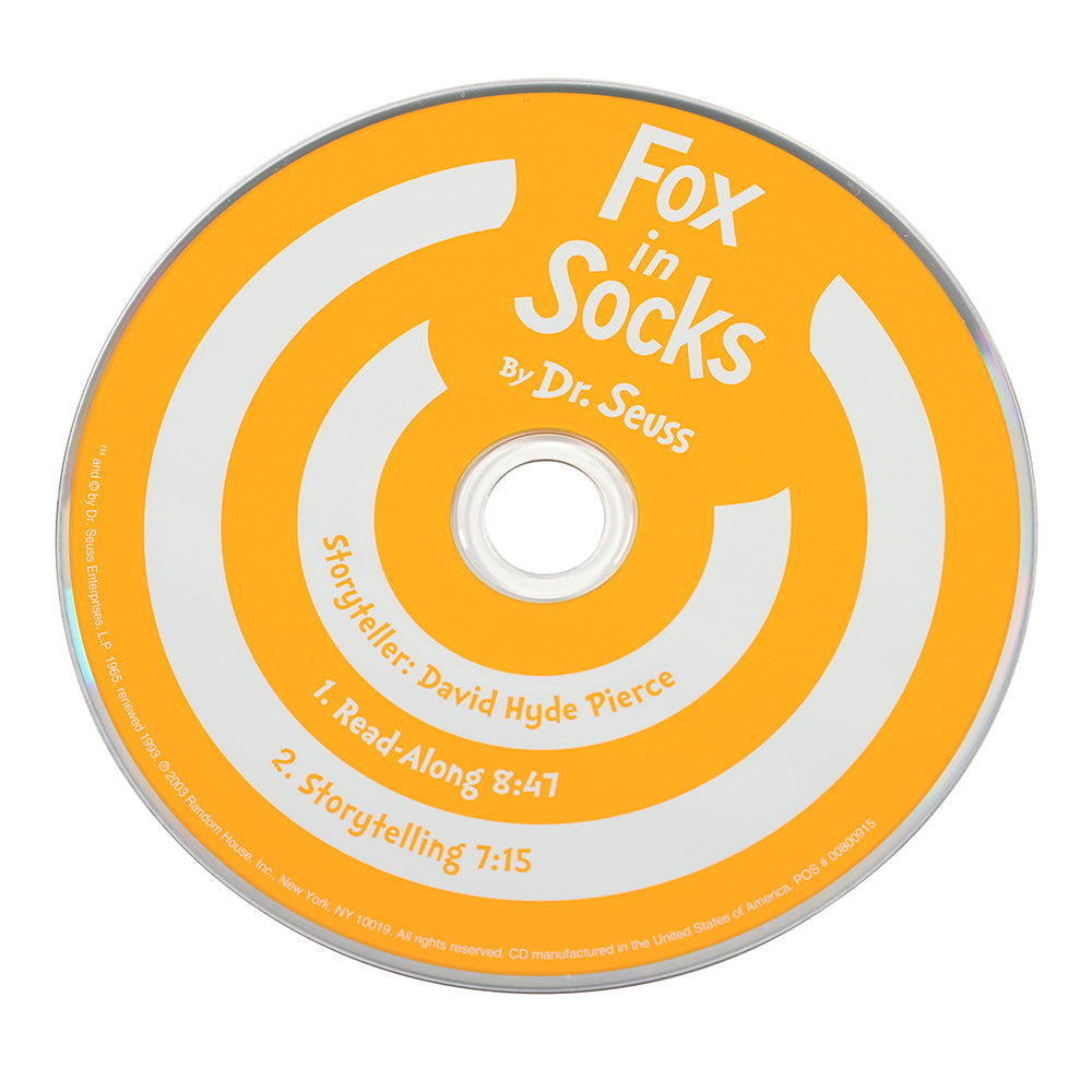Dr. Seuss Read-Along Audio CD for Fox In Socks