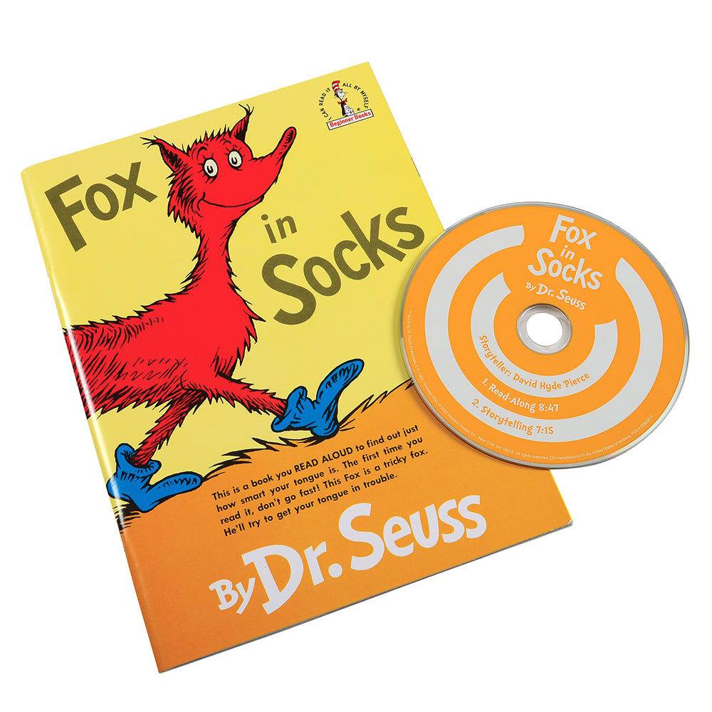 Dr. Seuss Read-Along Book & Audio CD for Fox In Socks