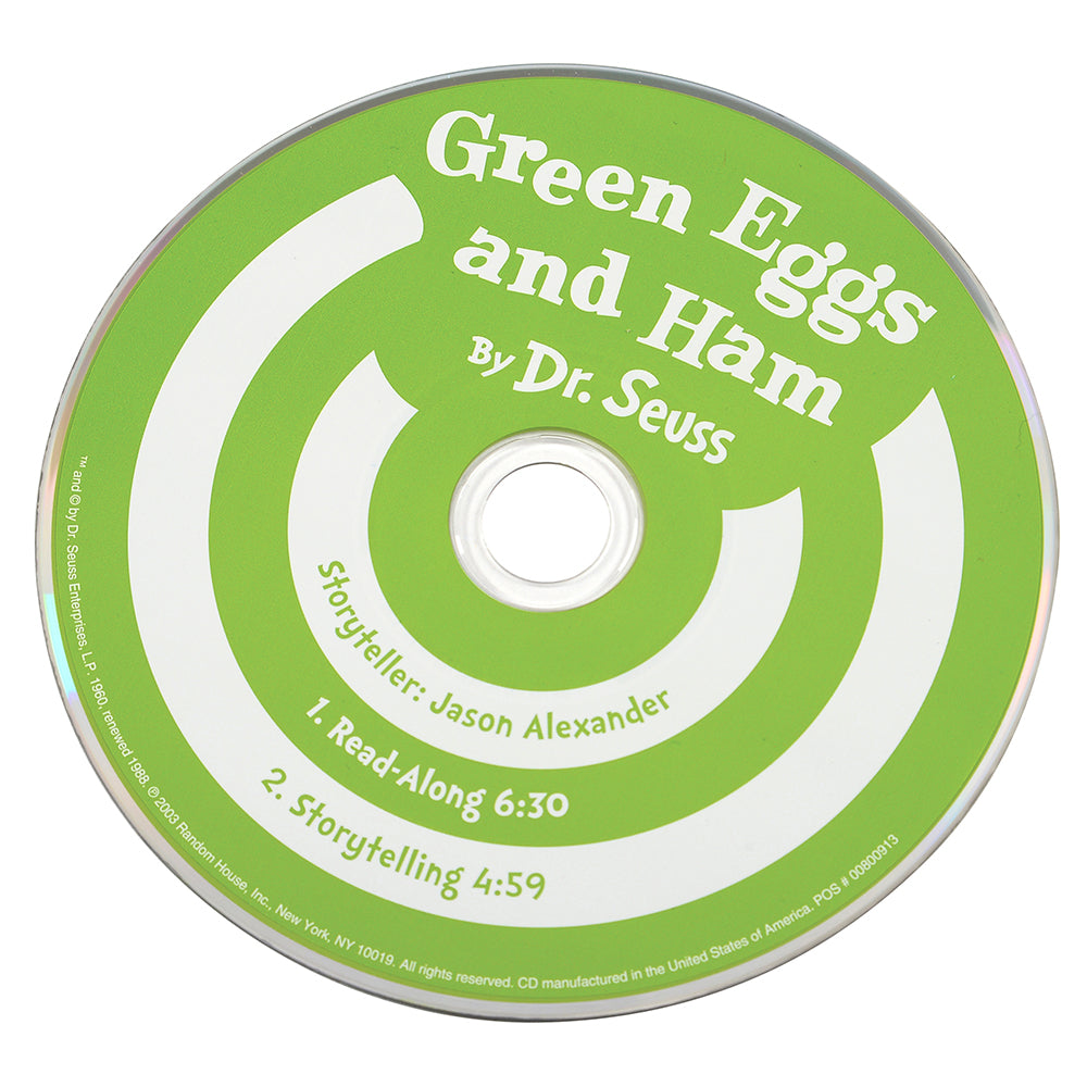 Dr. Seuss Read-Along Audio CD for Green Eggs and Ham