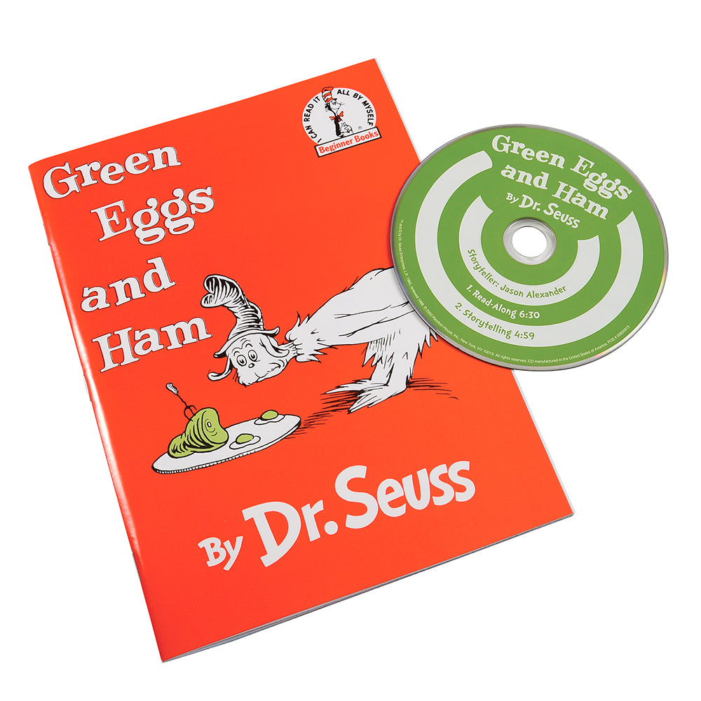 Dr. Seuss Read-Along Book & Audio CD for Green Eggs and Ham