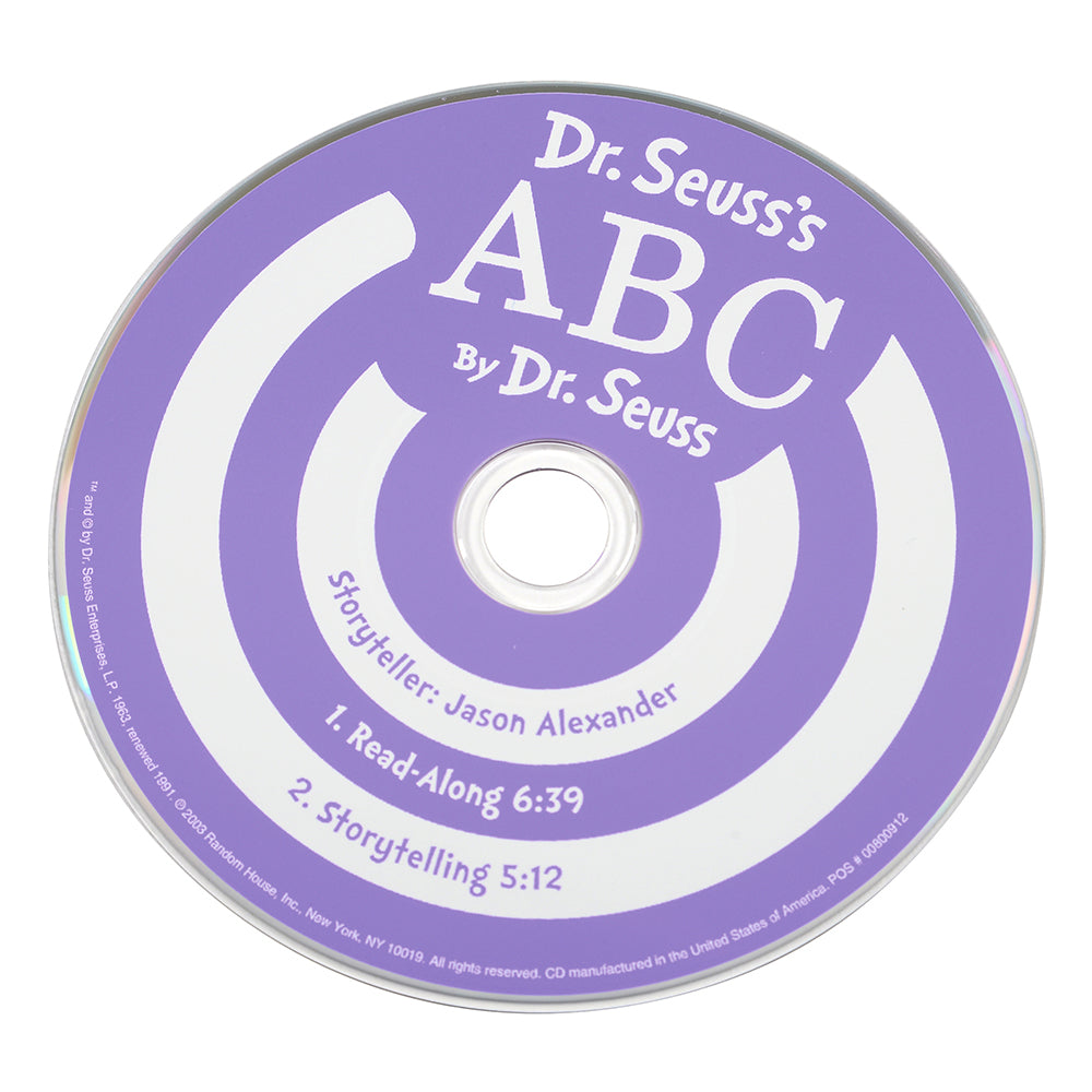 Dr. Seuss Read-Along Audio CD for ABC
