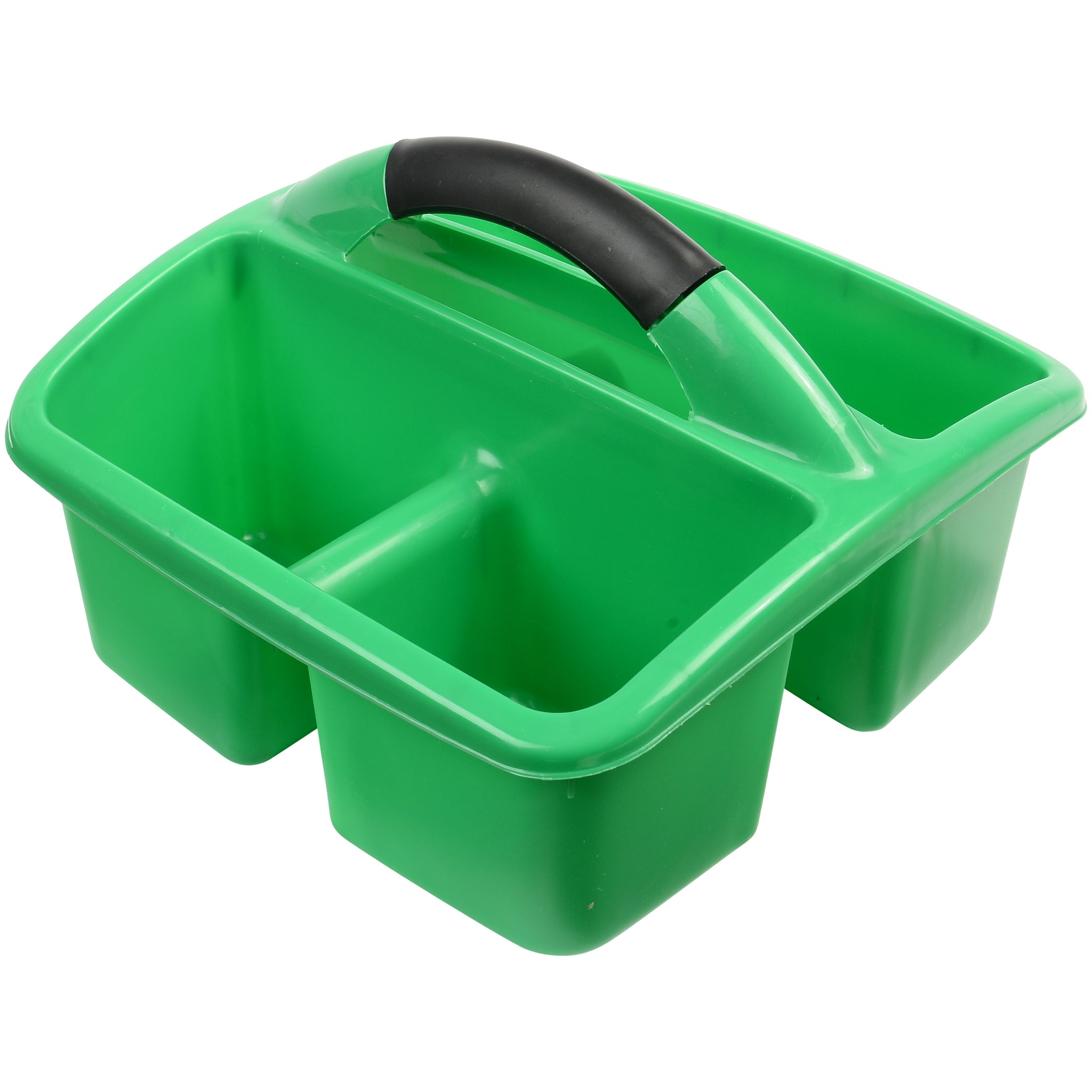 Colorful Green Small Deluxe Utility Caddy for Classroom Organization