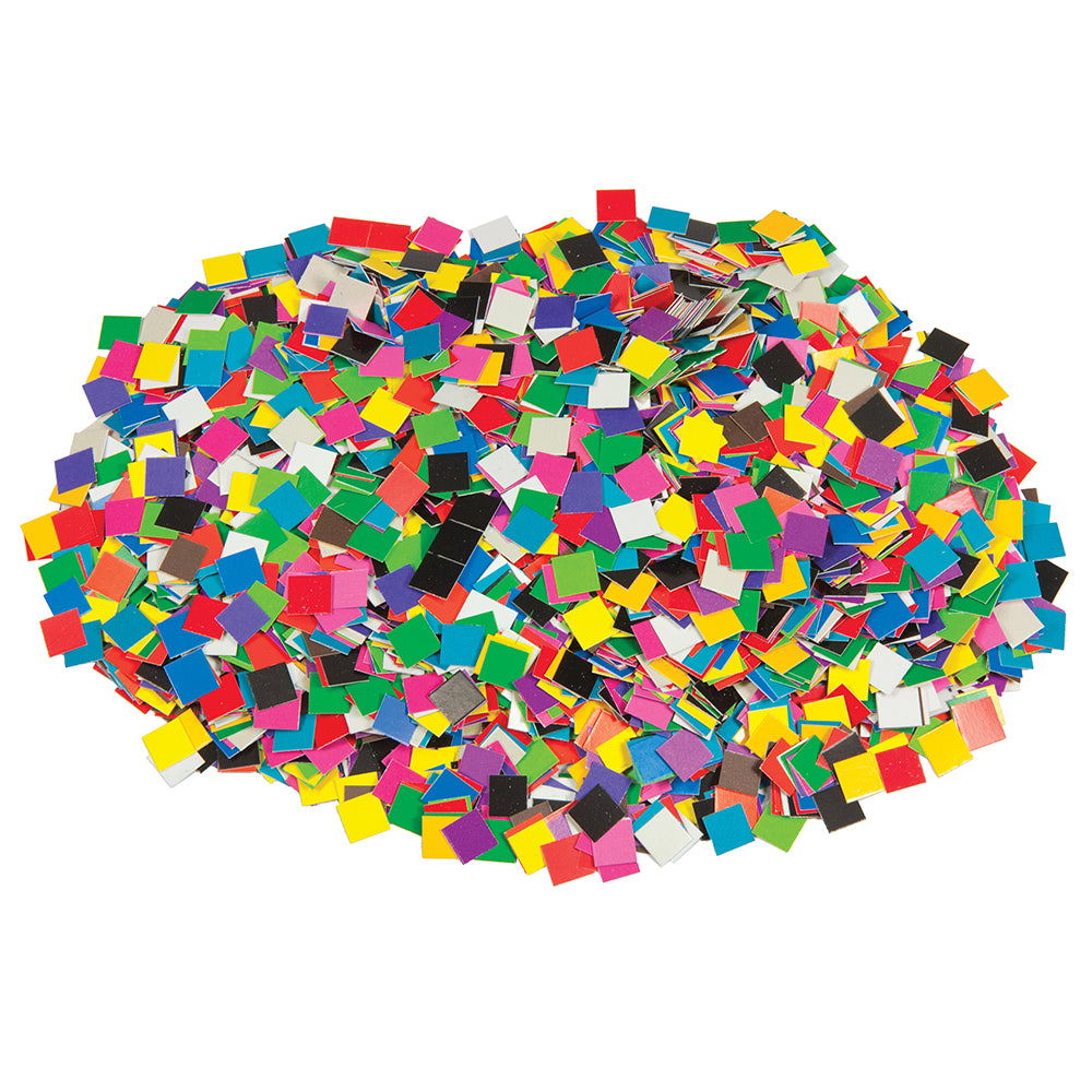 Double Color Mosaic 3/4 Inch Squares - 10000 pieces