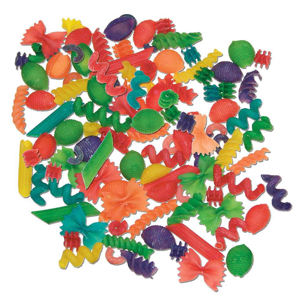 Multi-Colored Macaroni Shapes