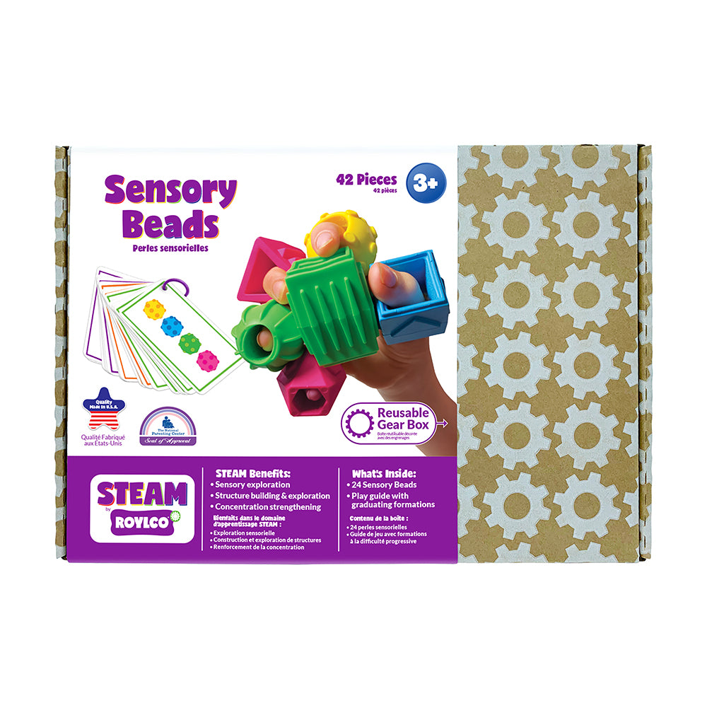 Roylco Sensory Beads Packaging