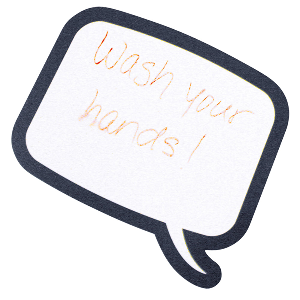 Laminated Speech Bubbles