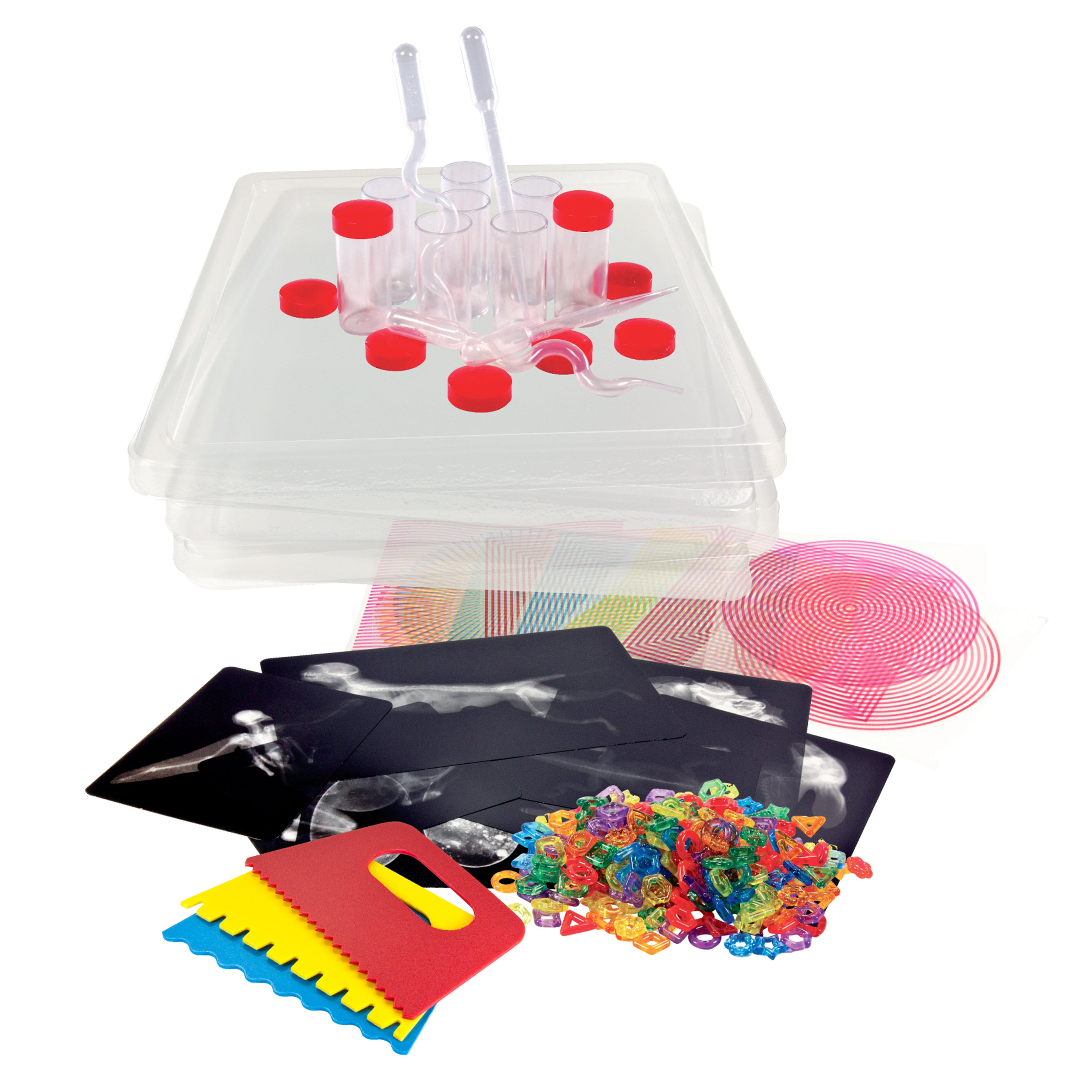 Color-Changing LED Light Cube Sensory Exploration Kit
