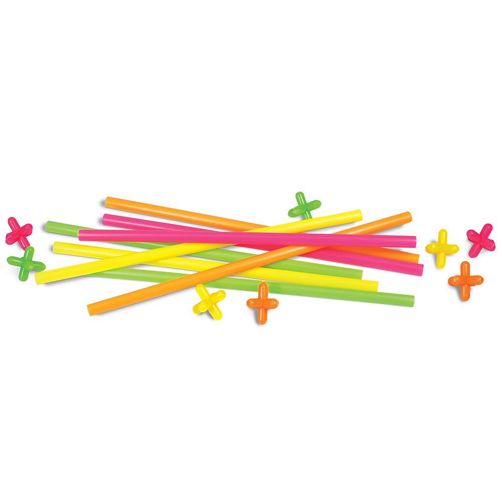 Neon Straws and Connectors