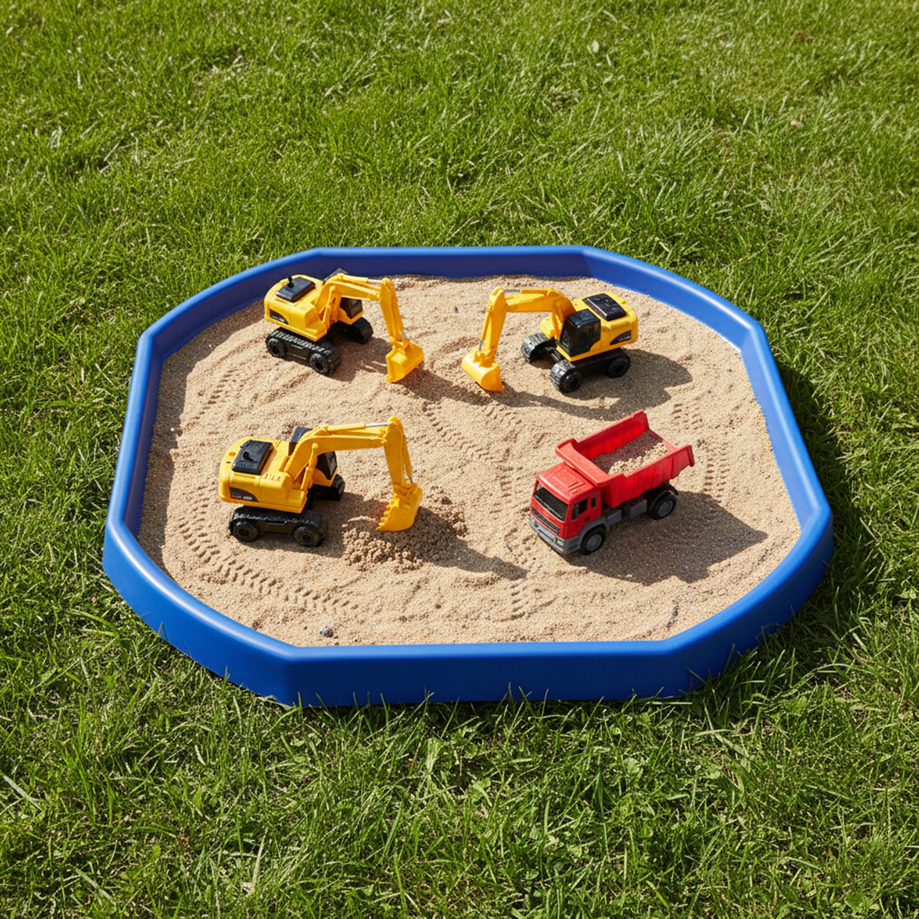 Large Blue Tuff Tray | Sensory & Messy Play Learning Table