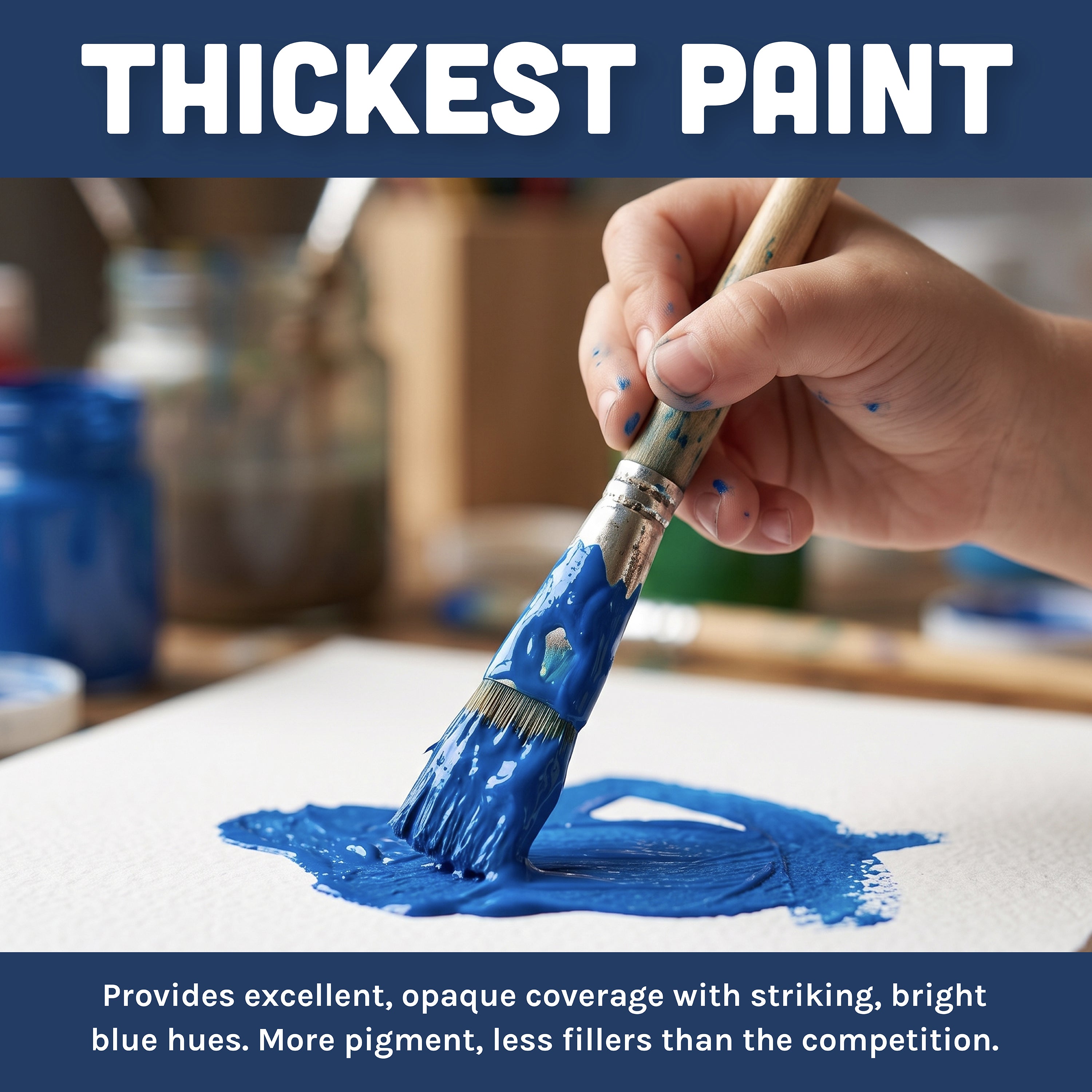 Constructive Playthings® Washable Blue Tempera Paint - Gallon