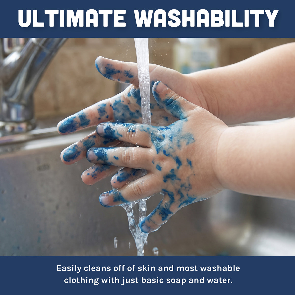 Constructive Playthings® Washable Blue Tempera Paint - Gallon