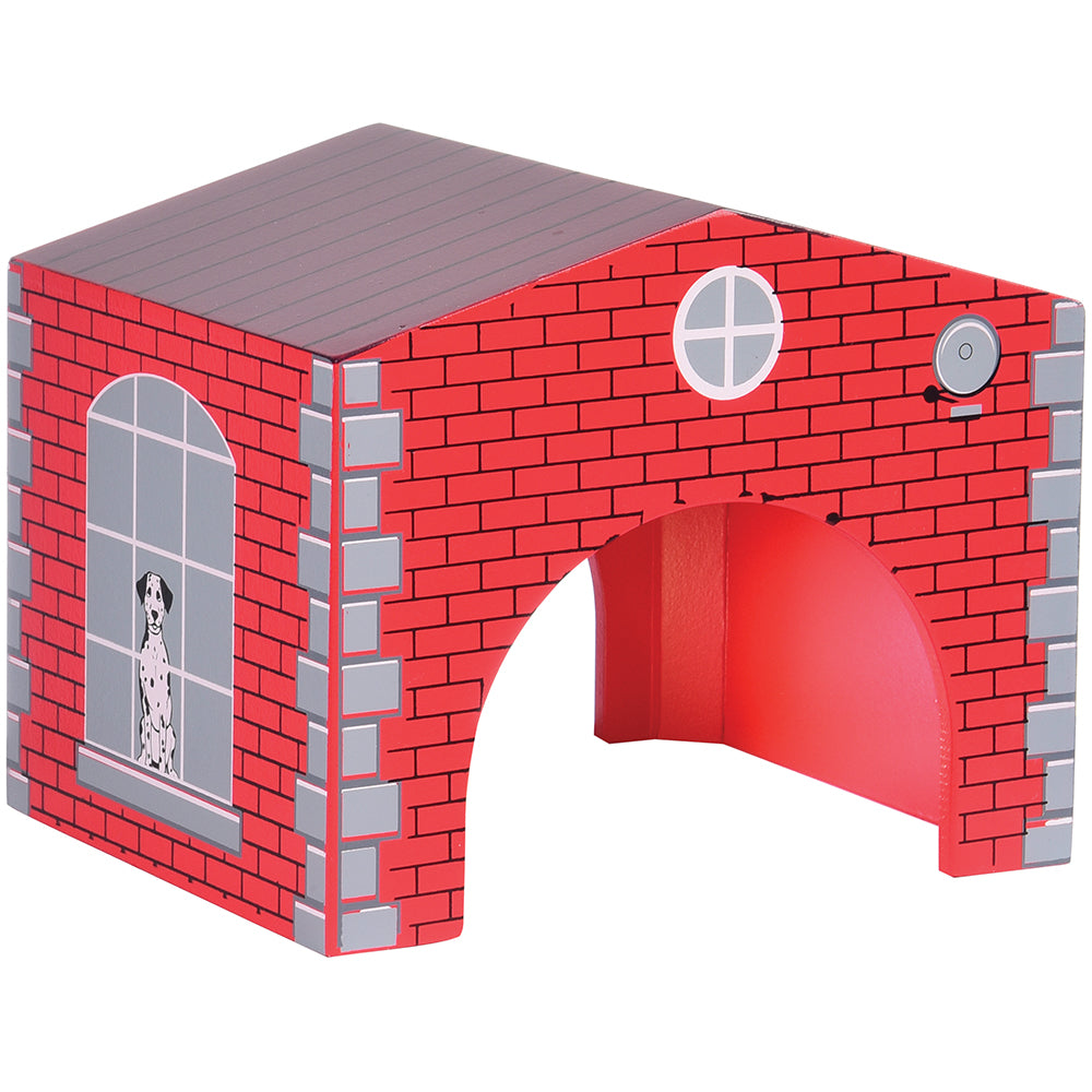 Fire House Wooden Building