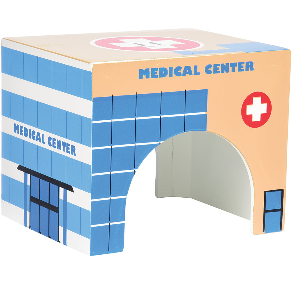 Medical Center Wooden Building