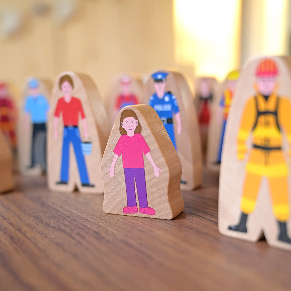 Wooden Community Figures (Set of 25)