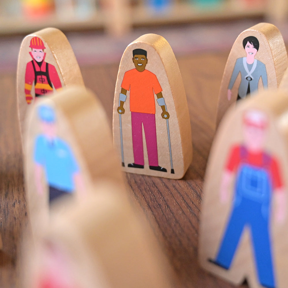 Wooden Community Figures (Set of 25)