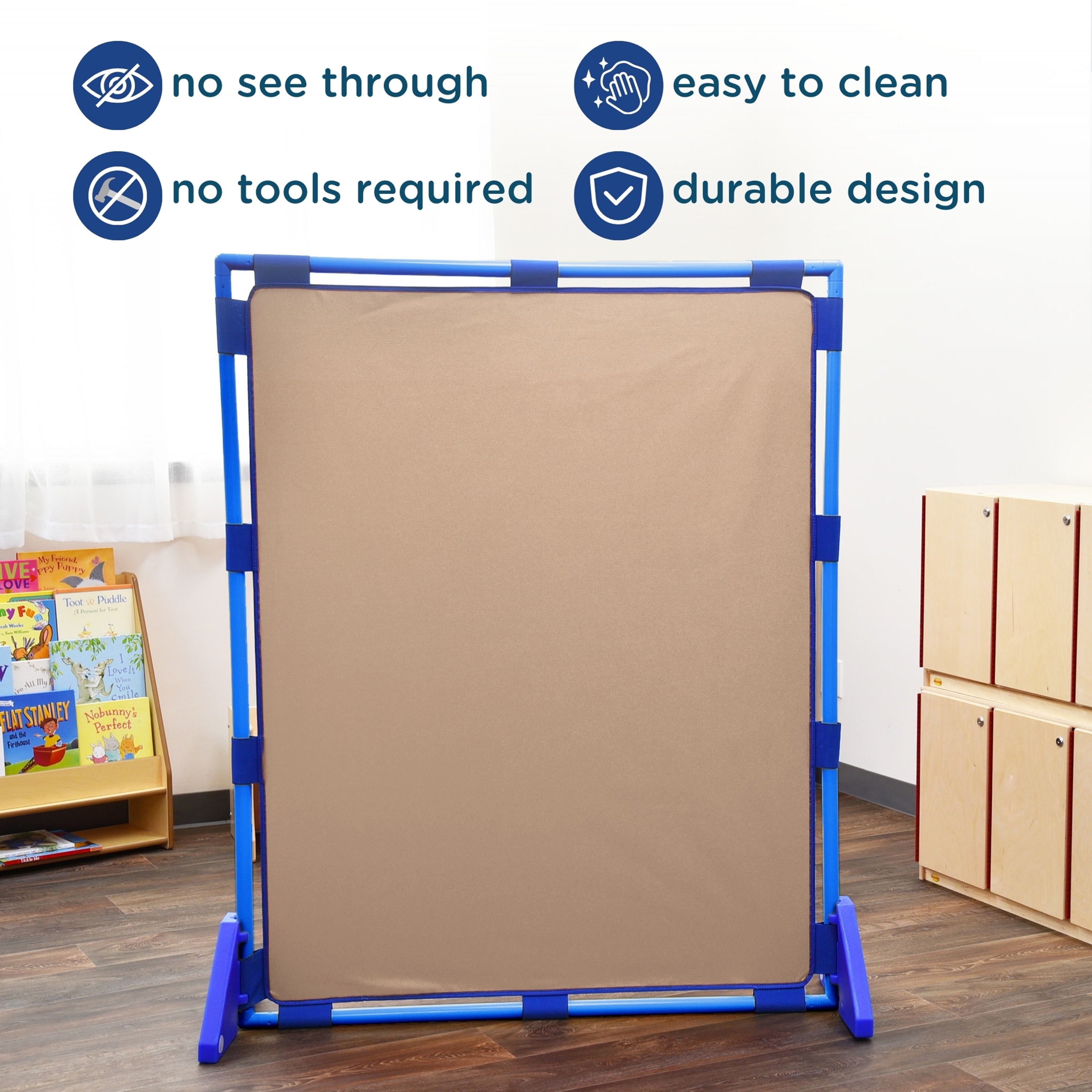 Big Screen PlayPanel - Almond with Feet