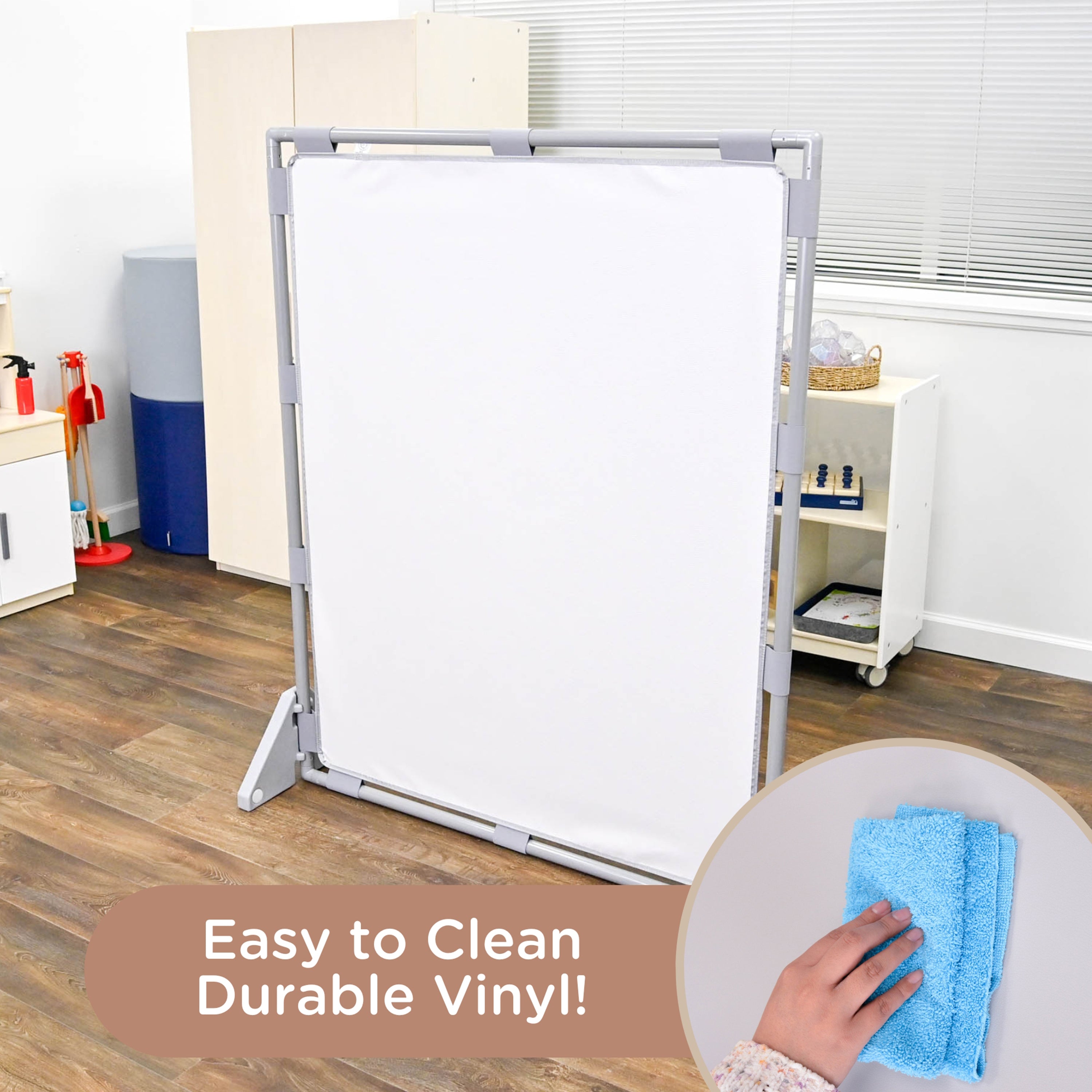 Big Screen PlayPanel - Glacier Gray with Feet