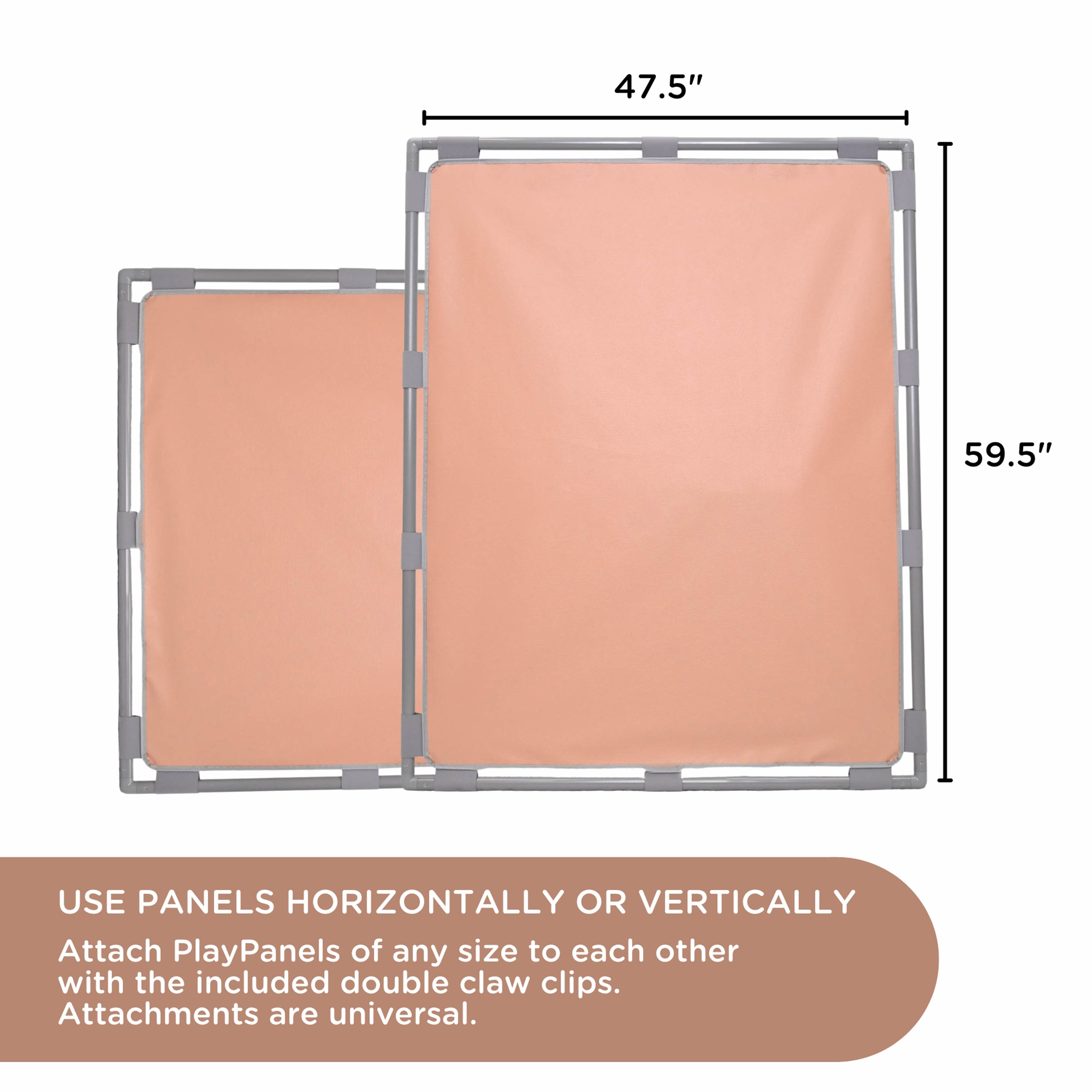 Big Screen PlayPanel - Clay with Feet