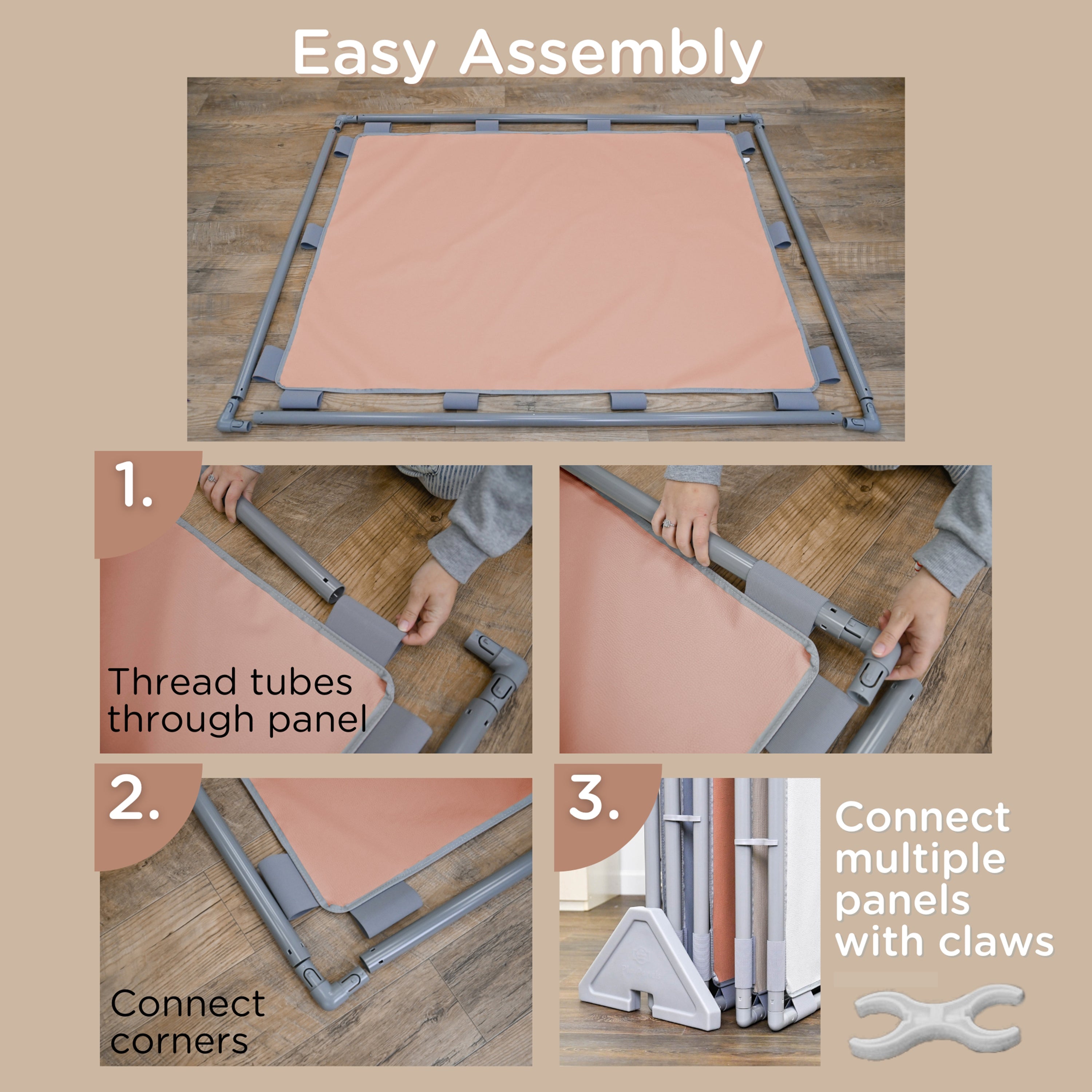 Big Screen PlayPanel - Clay with Feet