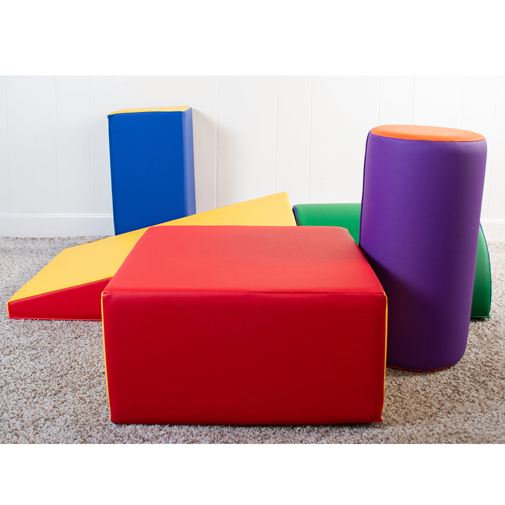 5 Piece Lightweight Vinyl Soft Play Forms For Toddlers