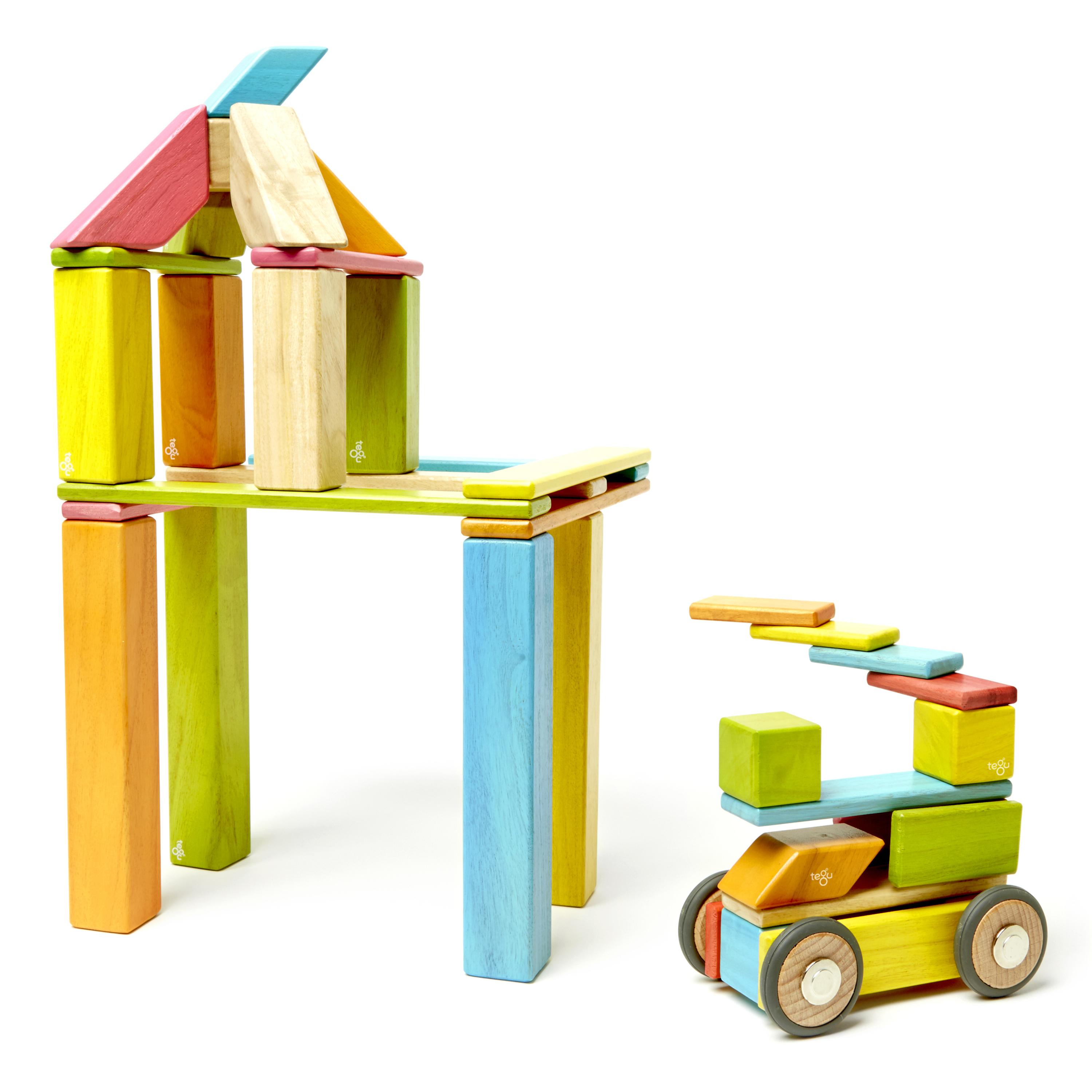 Magnetic Wooden Blocks / Tints