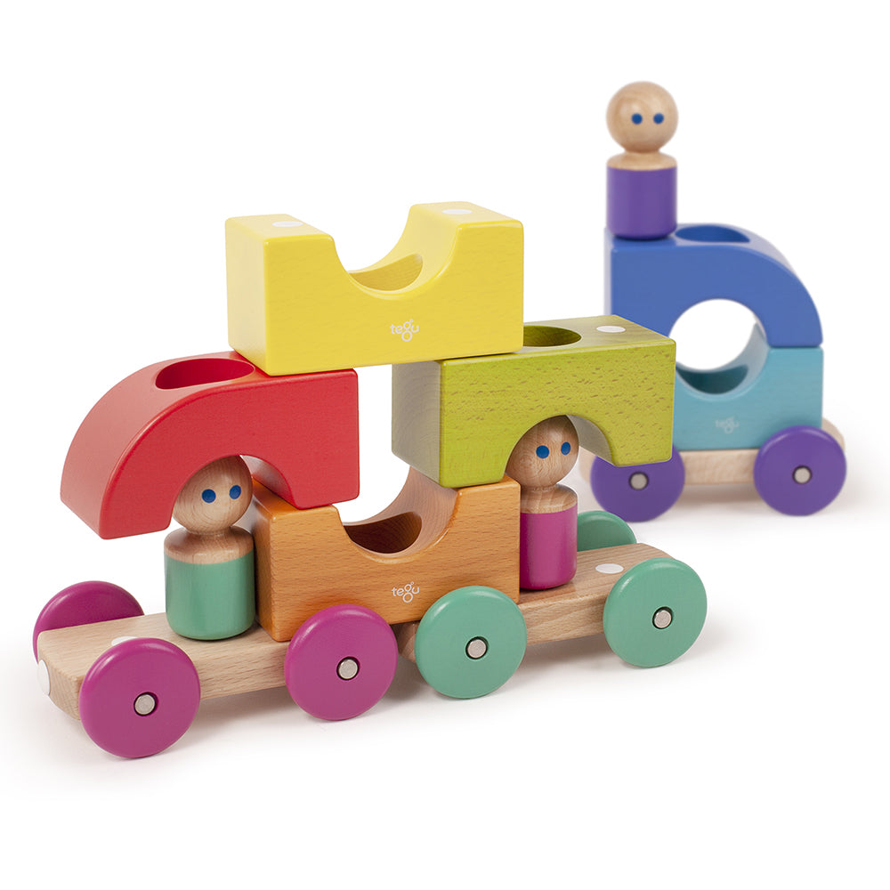 Magnetic Tram with Interchangeable Parts