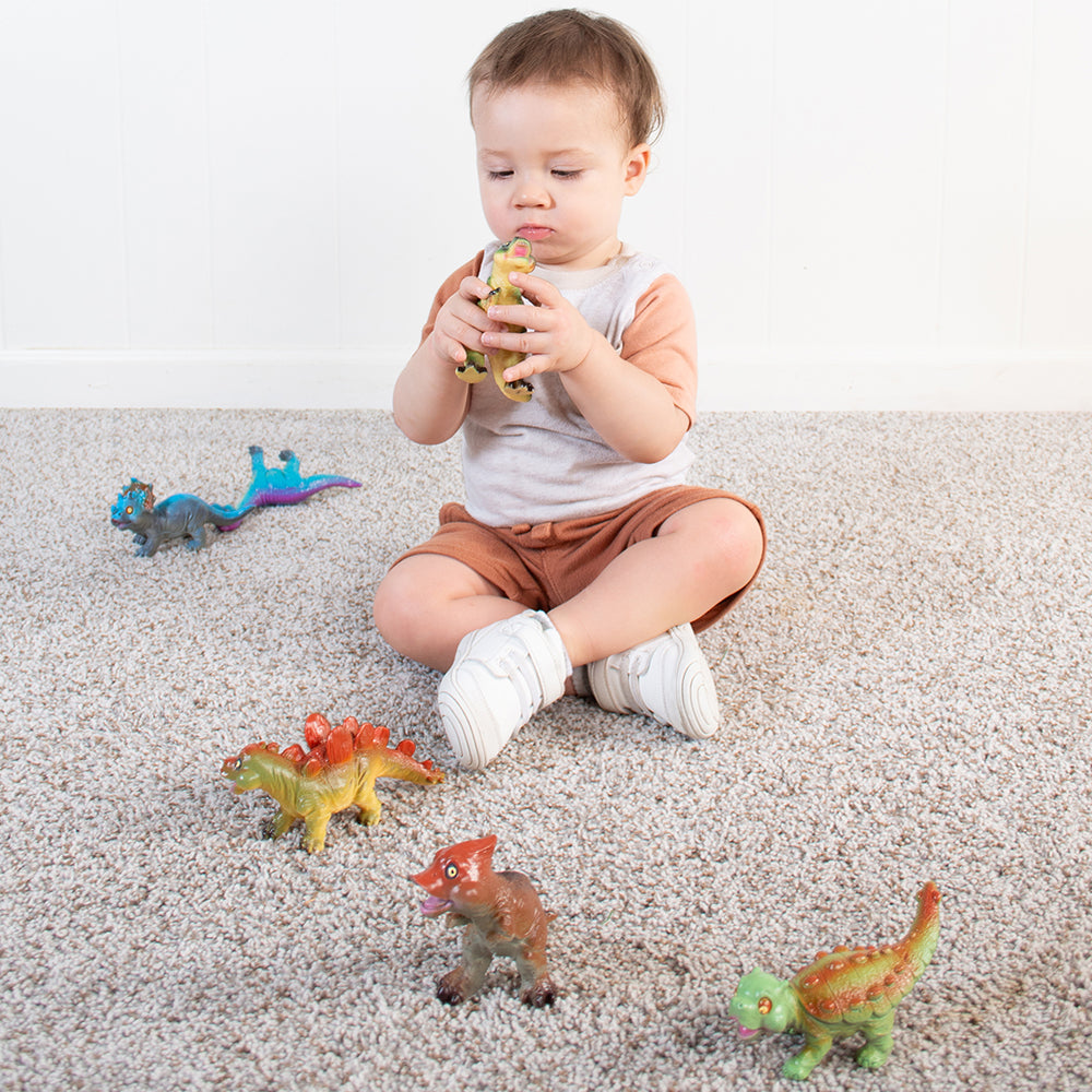 Using Squeezable Dinosaur Toys in the Classroom