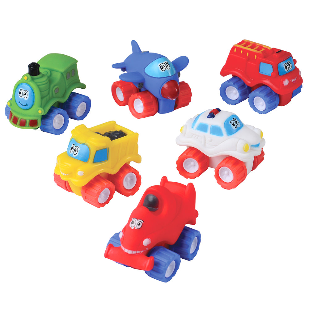 Toddler Tough Vehicles Transportation Set of Six