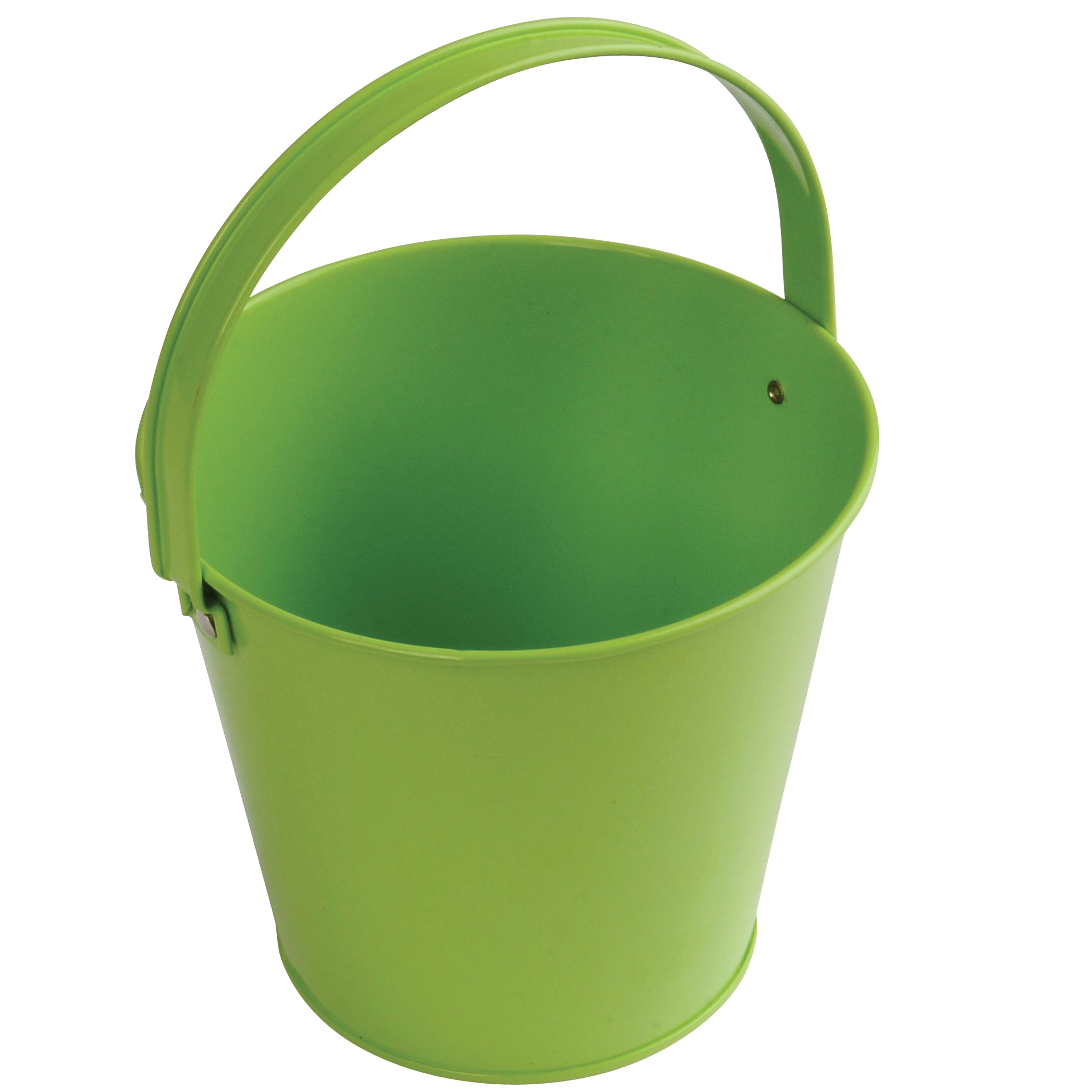 Metal Exploration Bucket – Bright Green - Single Unit