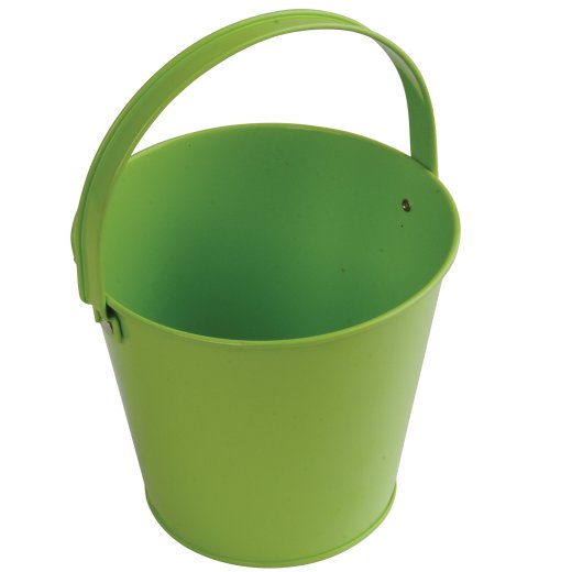 Metal Exploration Bucket – Bright Green - Single Unit