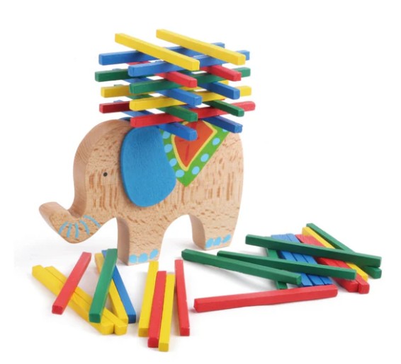 Elephant Stacking Balance Tower – Fine Motor, Focus & Coordination Toy