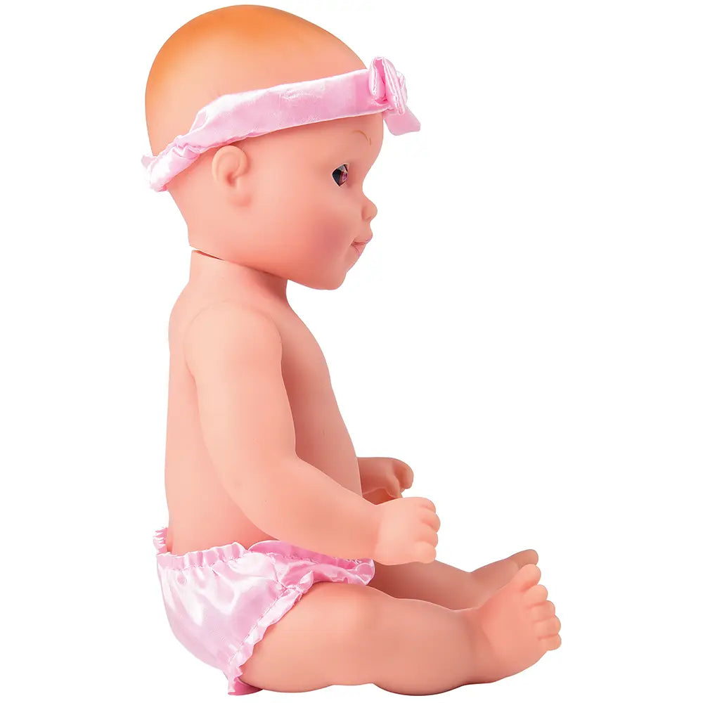 Side View of Ultra-Soft & Realistic Tender Touch Caucasian Baby Doll