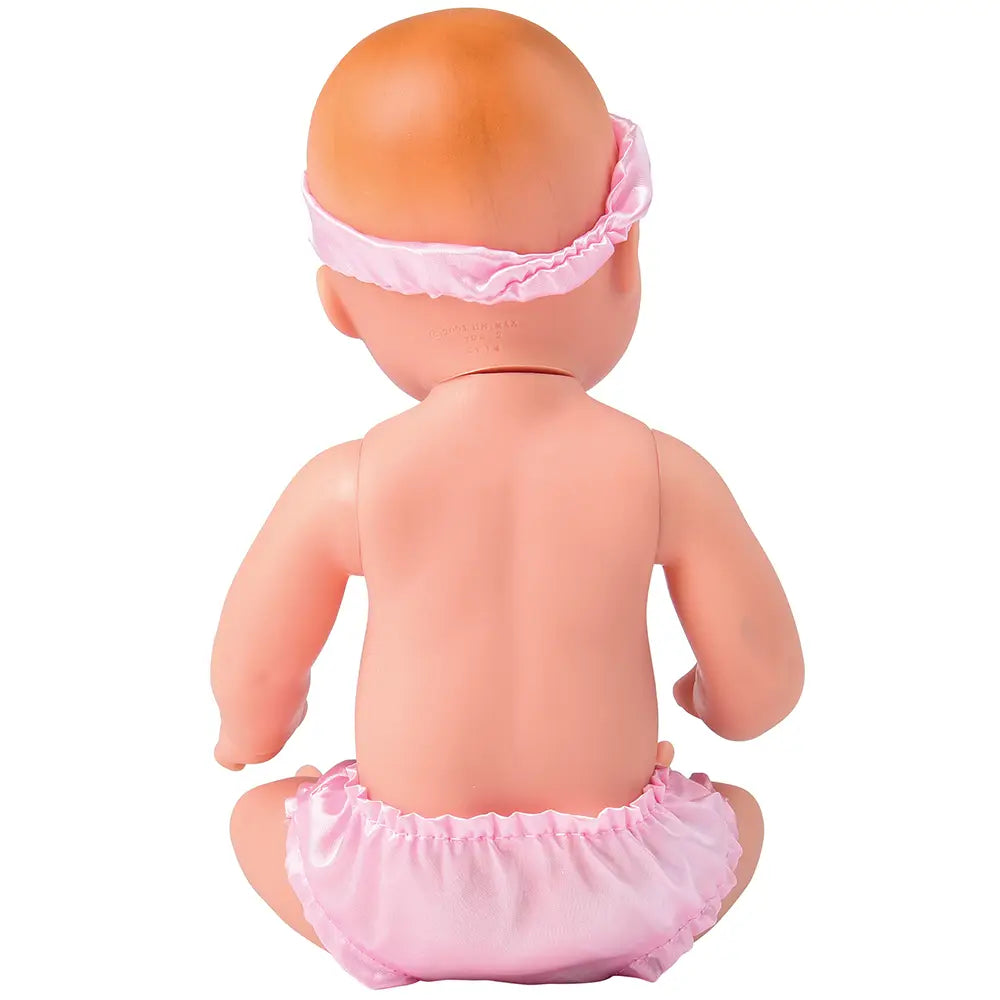 Back View of Ultra-Soft & Realistic Tender Touch Caucasian Baby Doll
