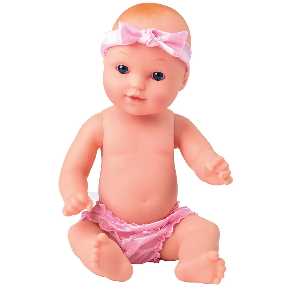 Constructive Playthings® Tender Touch Baby Doll, Caucasian
