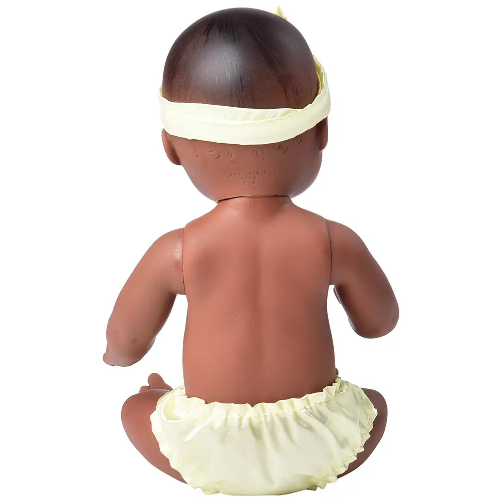 Back View of Ultra-Soft & Realistic Tender Touch African American Baby Doll