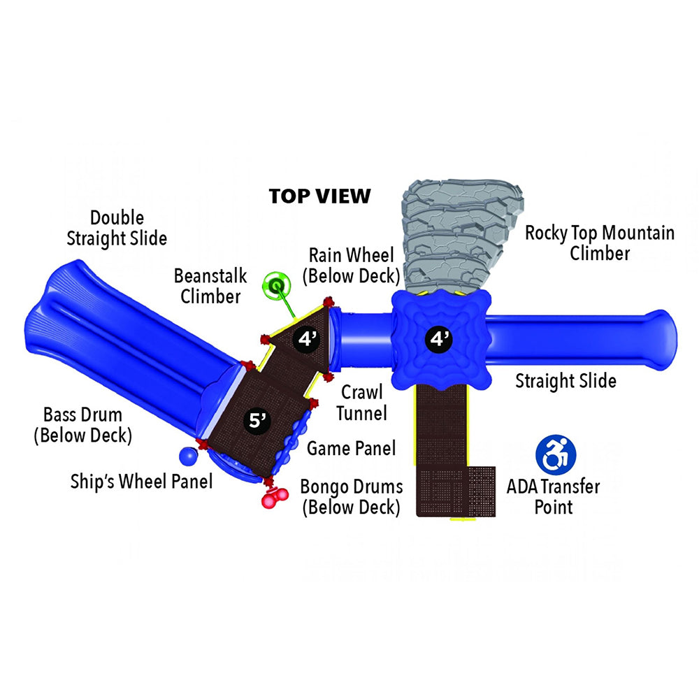 Falcon's Roost Diagram
