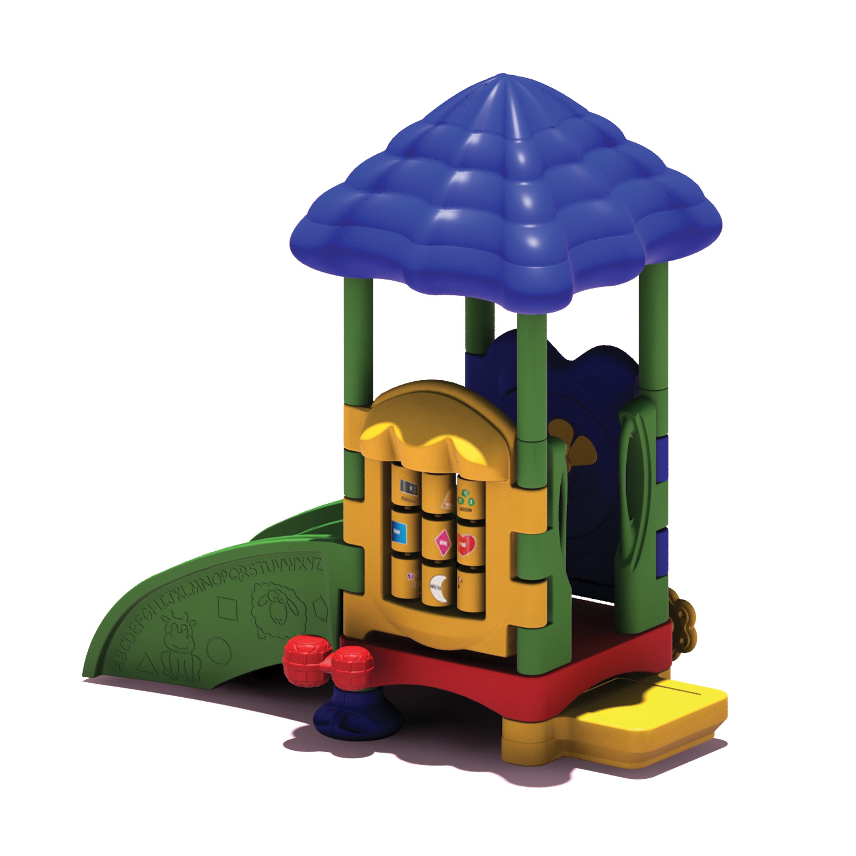 Super Sprout Infant Discovery Center Playground Unit | With Roof