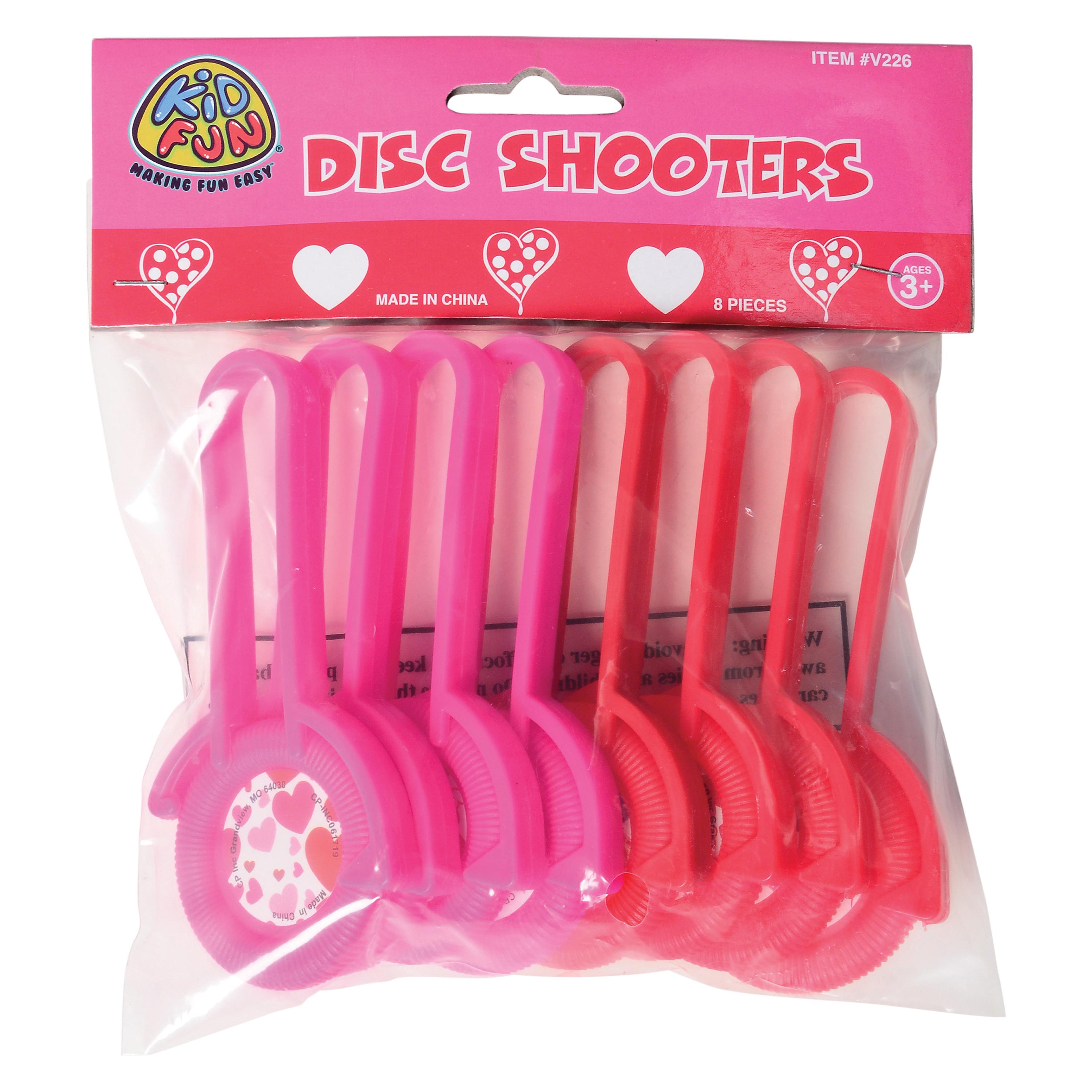 Heart Day Flying Discs – Set of 8