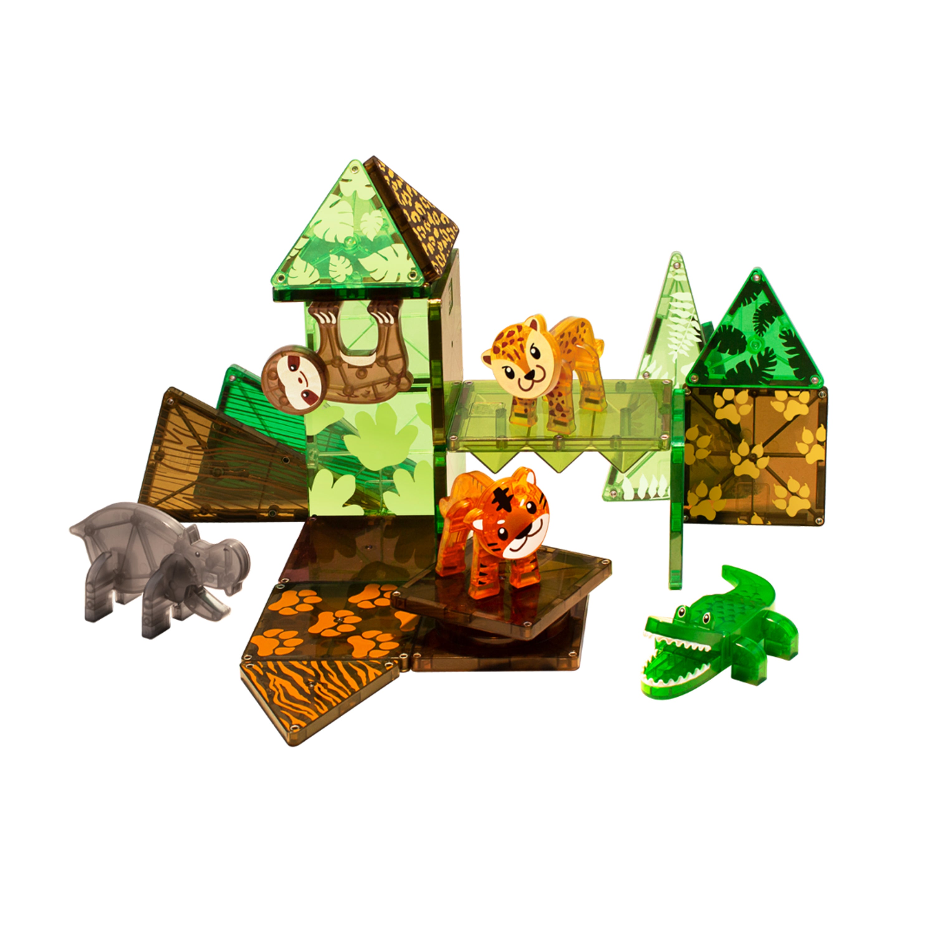 MAGNA-TILES® Magnetic Builders - Set of 4