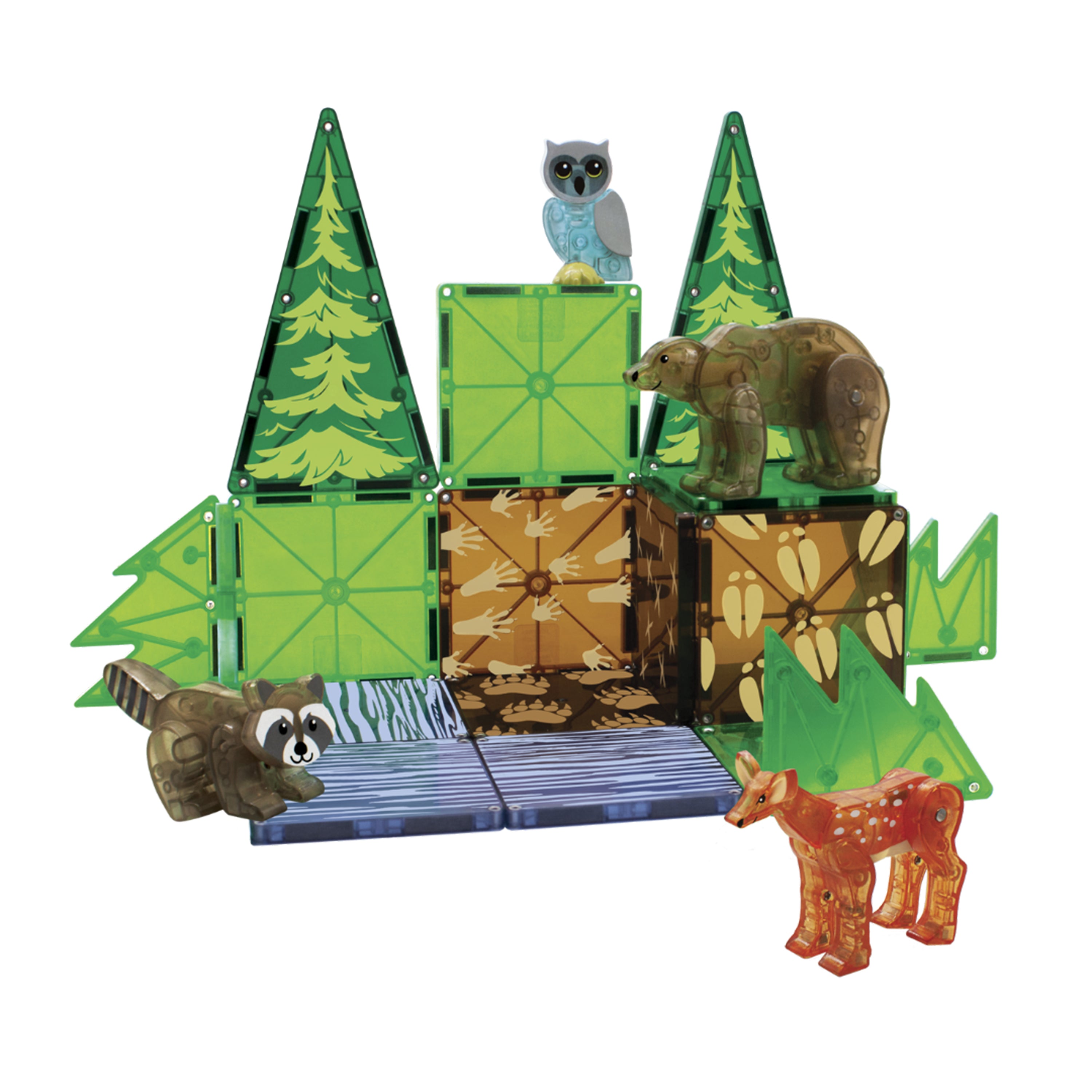 MAGNA-TILES® Magnetic Builders - Set of 4