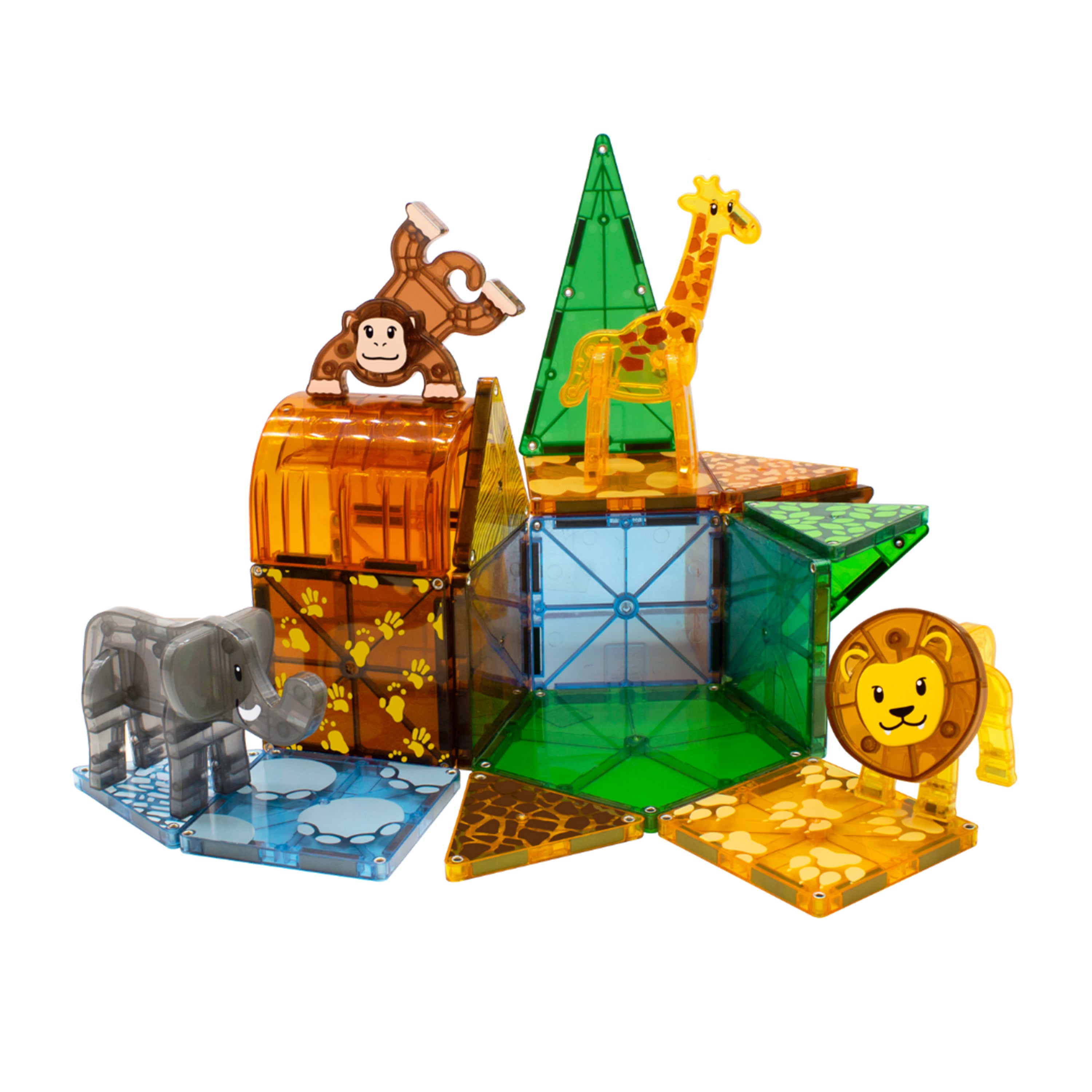 MAGNA-TILES® Magnetic Builders - Set of 4