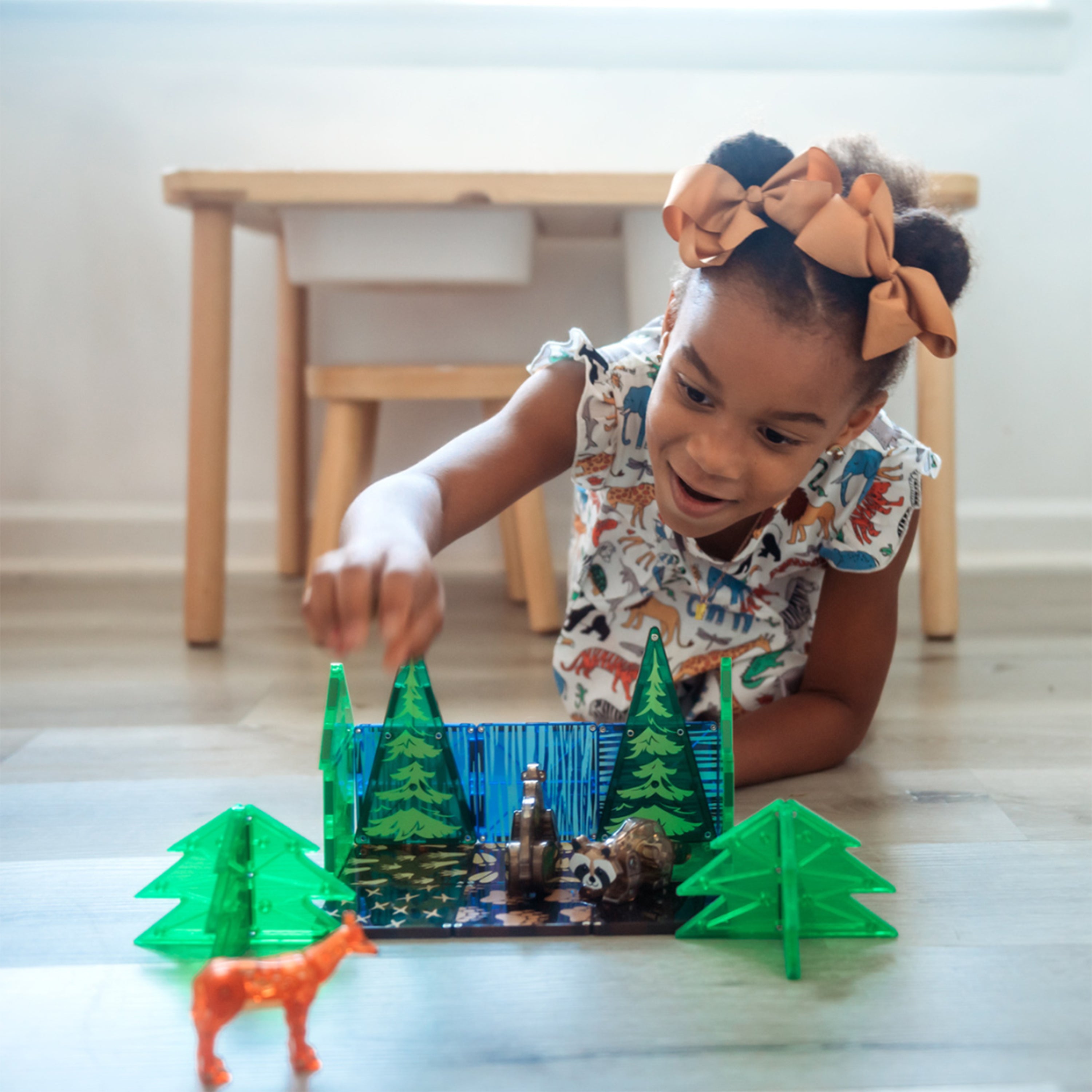 MAGNA-TILES® Magnetic Builders - Set of 4