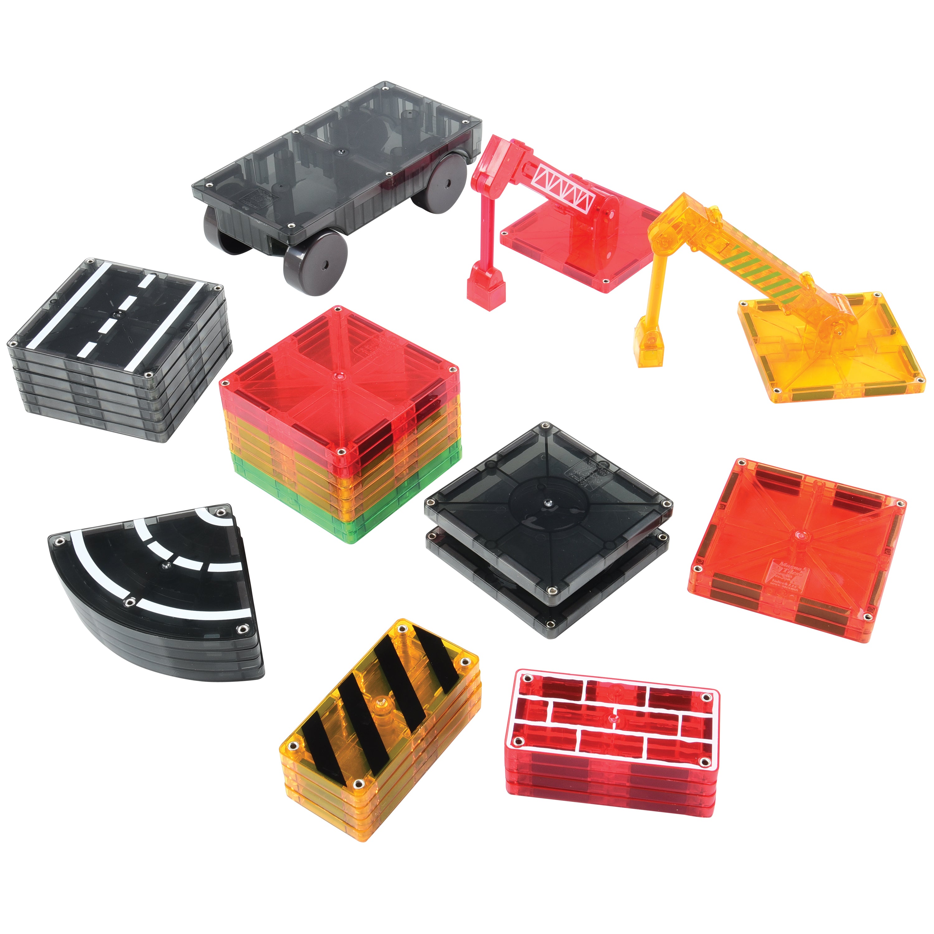 Magna-Tiles® Builders | 32-Piece Magnetic Construction Set