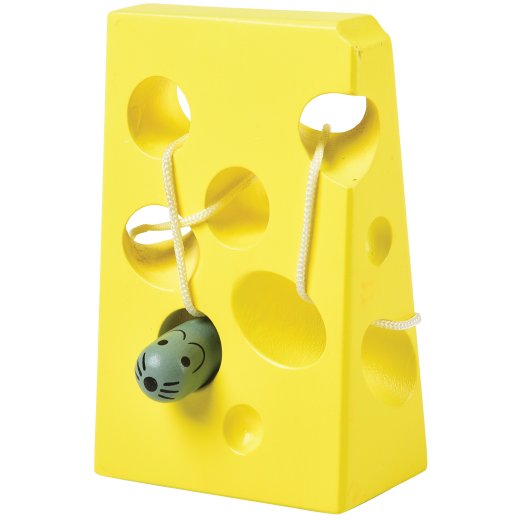Wooden Lacing Game – Cheese & Mouse