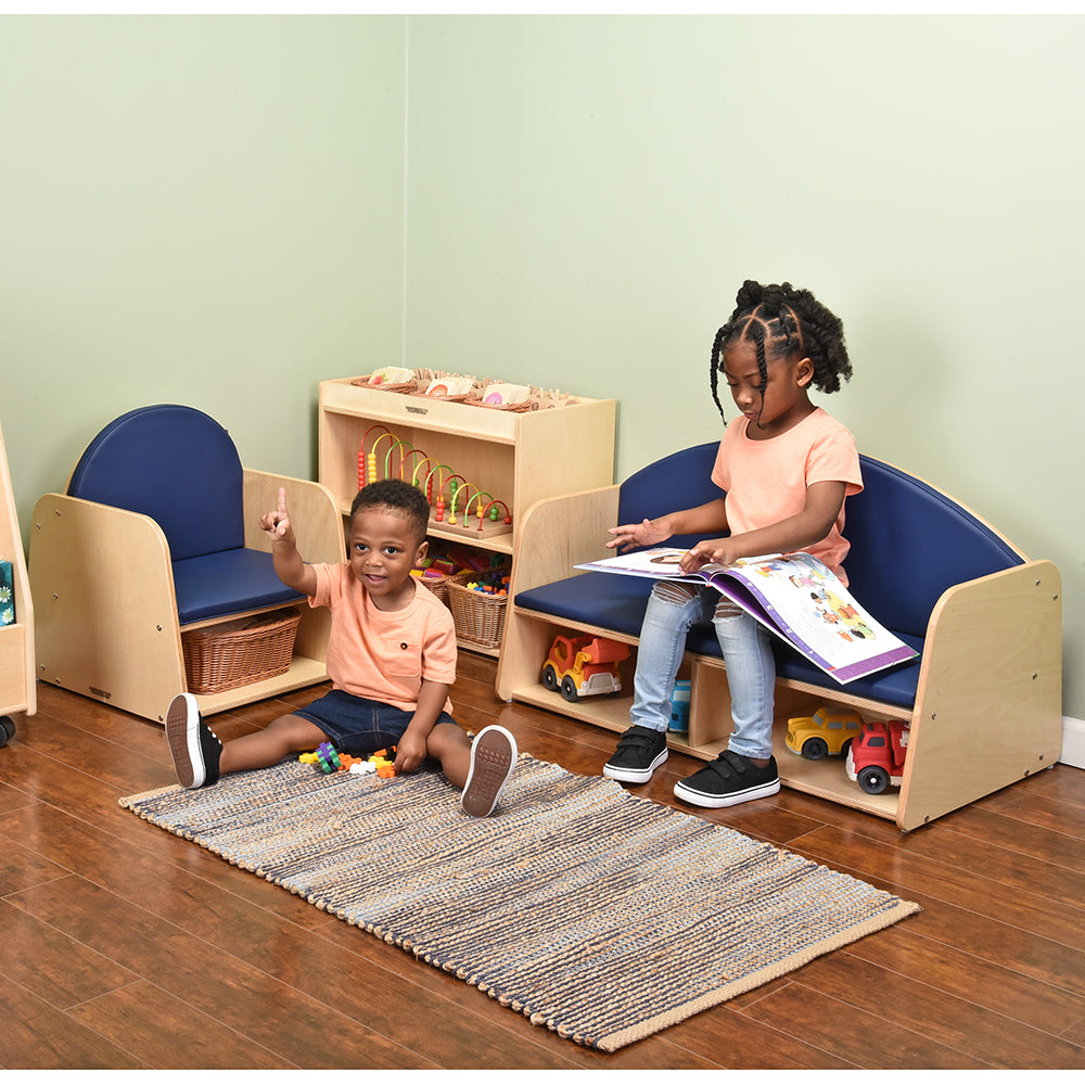 Using Classic Couch in the Literacy corner of the classroom