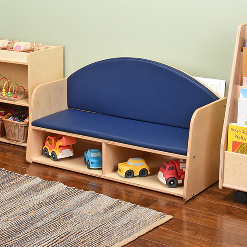 Classic Classroom Couch with Storage Used in the Classroom