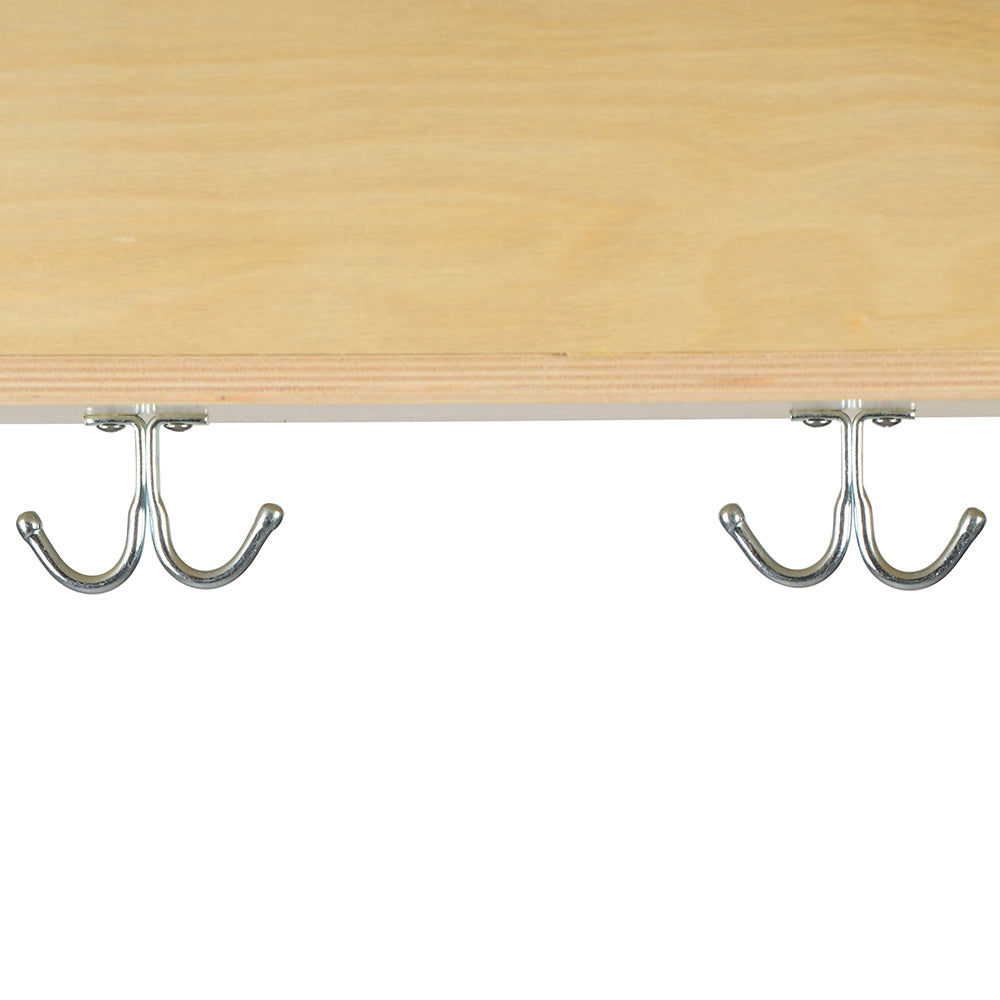 Close-up of Coat Hooks