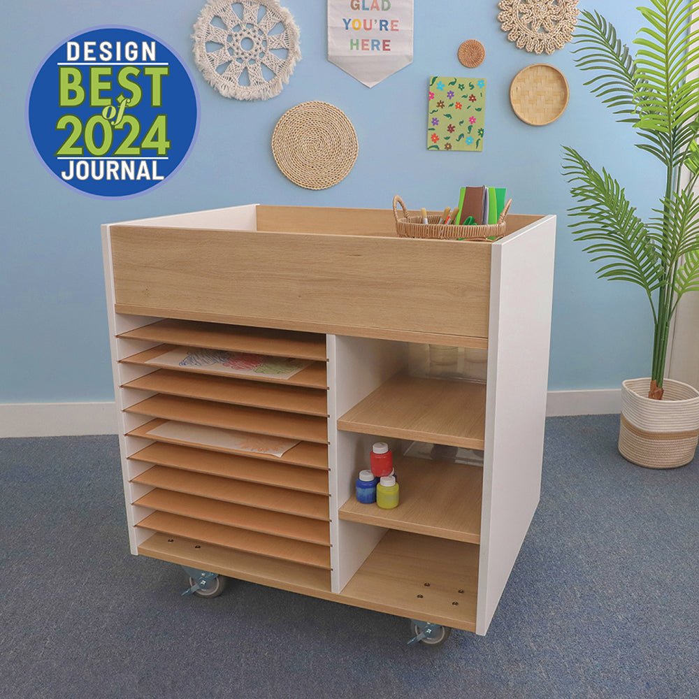 elevated™ Art Supply Cart