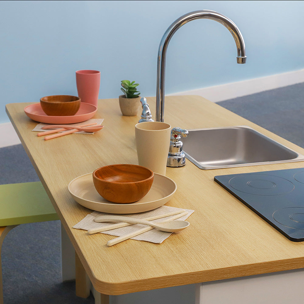 Close-up of Breakfast Bar of elevatED™ Kitchen Island