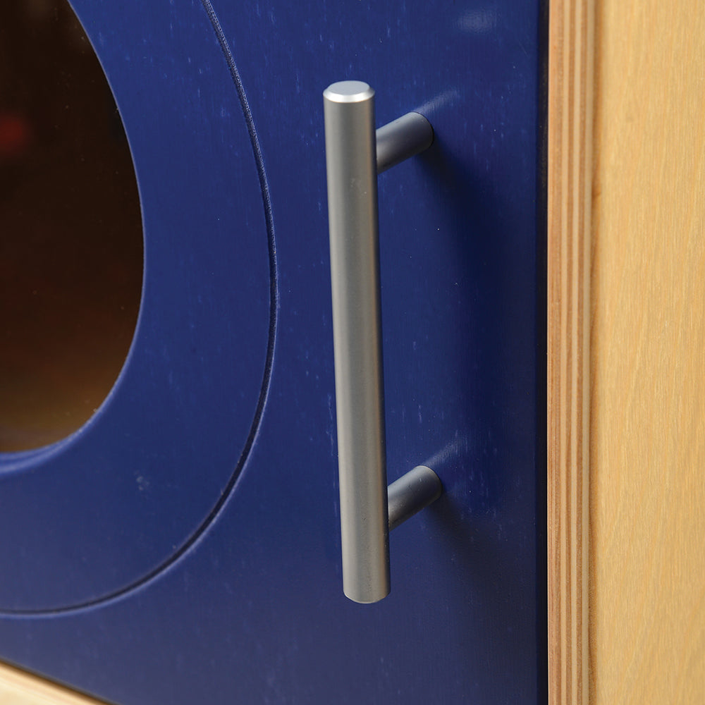 Easy-To-Grip Handle of Pretend Play Washer & Dryer